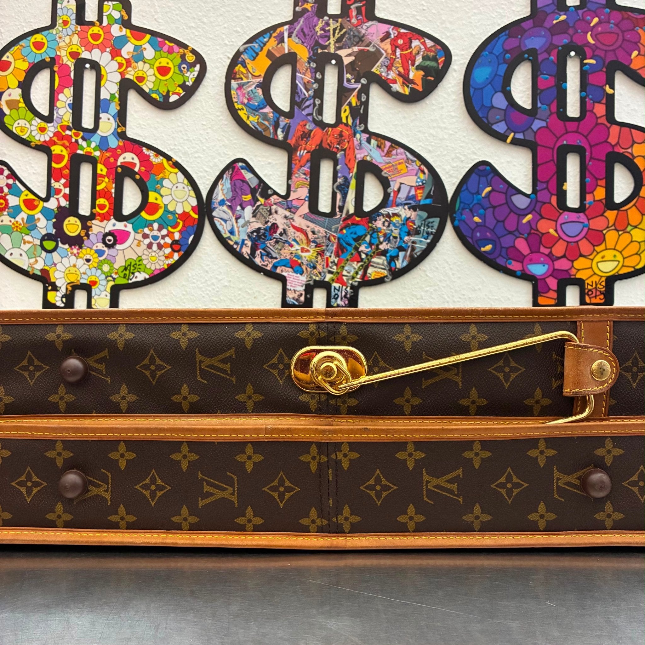 Louis Vuitton Große Kleidertasche mit zwei Kleiderbügeln und extra Innentasche / Monogam