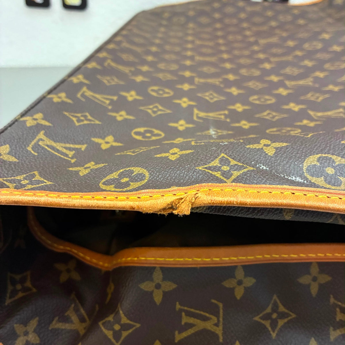 Louis Vuitton Große Kleidertasche mit zwei Kleiderbügeln und extra Innentasche / Monogam