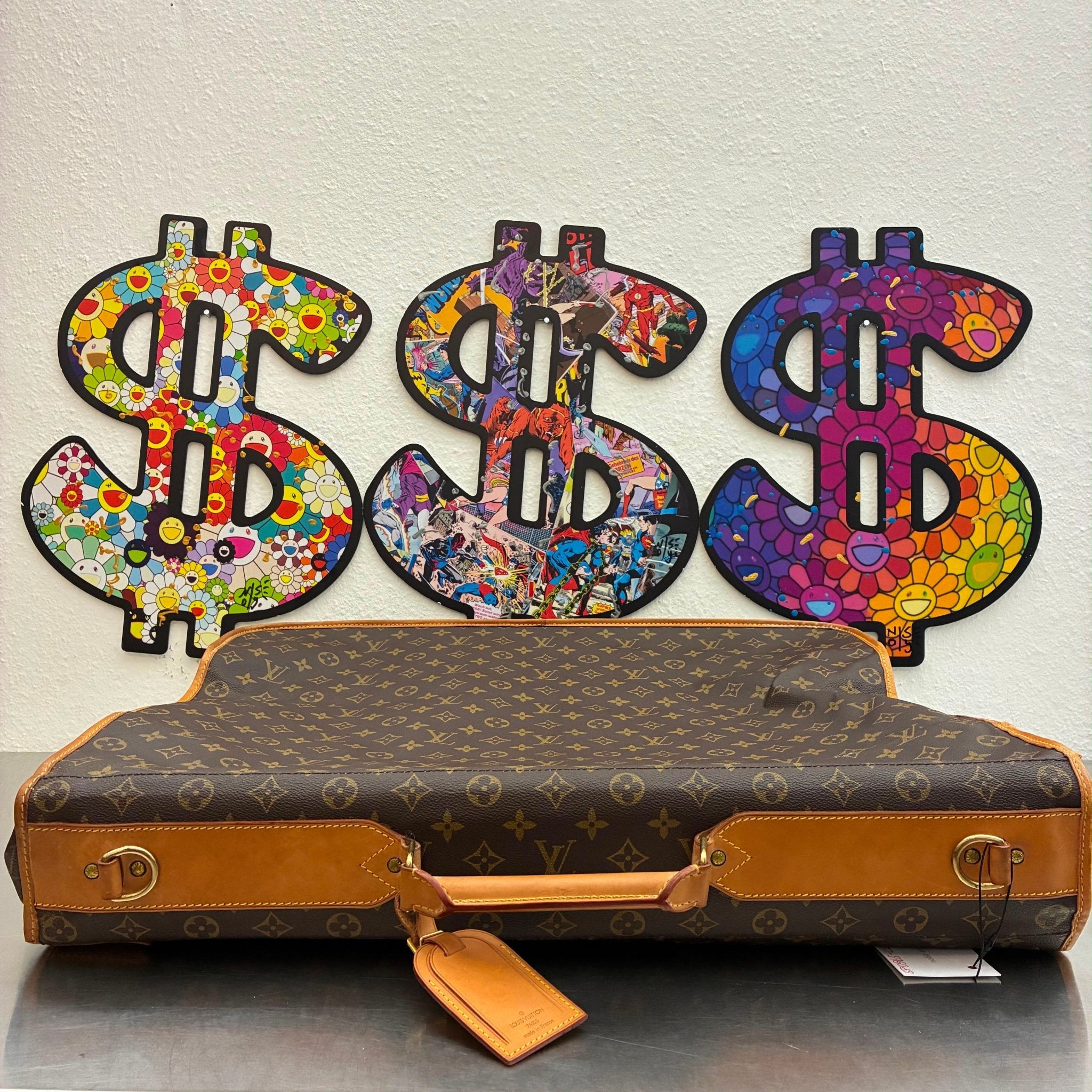 Louis Vuitton Große Kleidertasche mit zwei Kleiderbügeln und extra Innentasche / Monogam