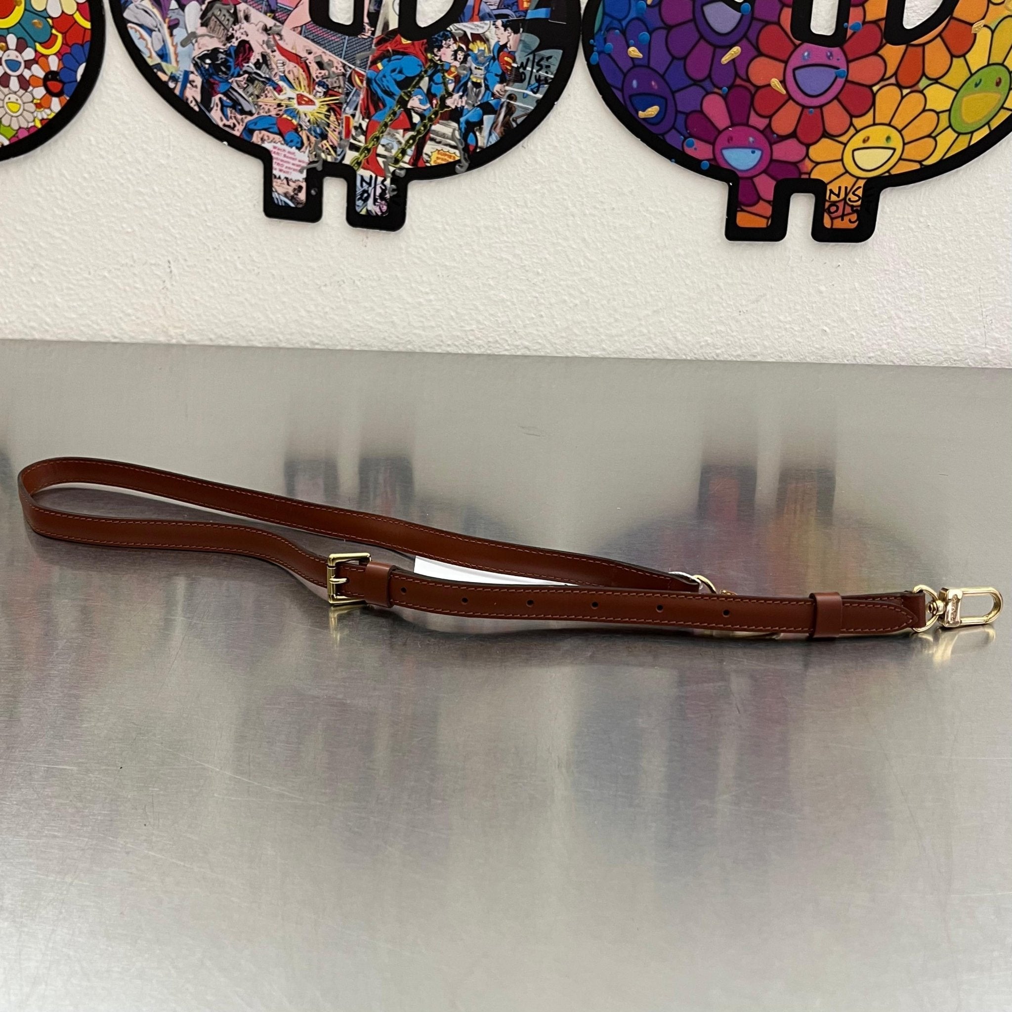Louis Vuitton Gurt Braun