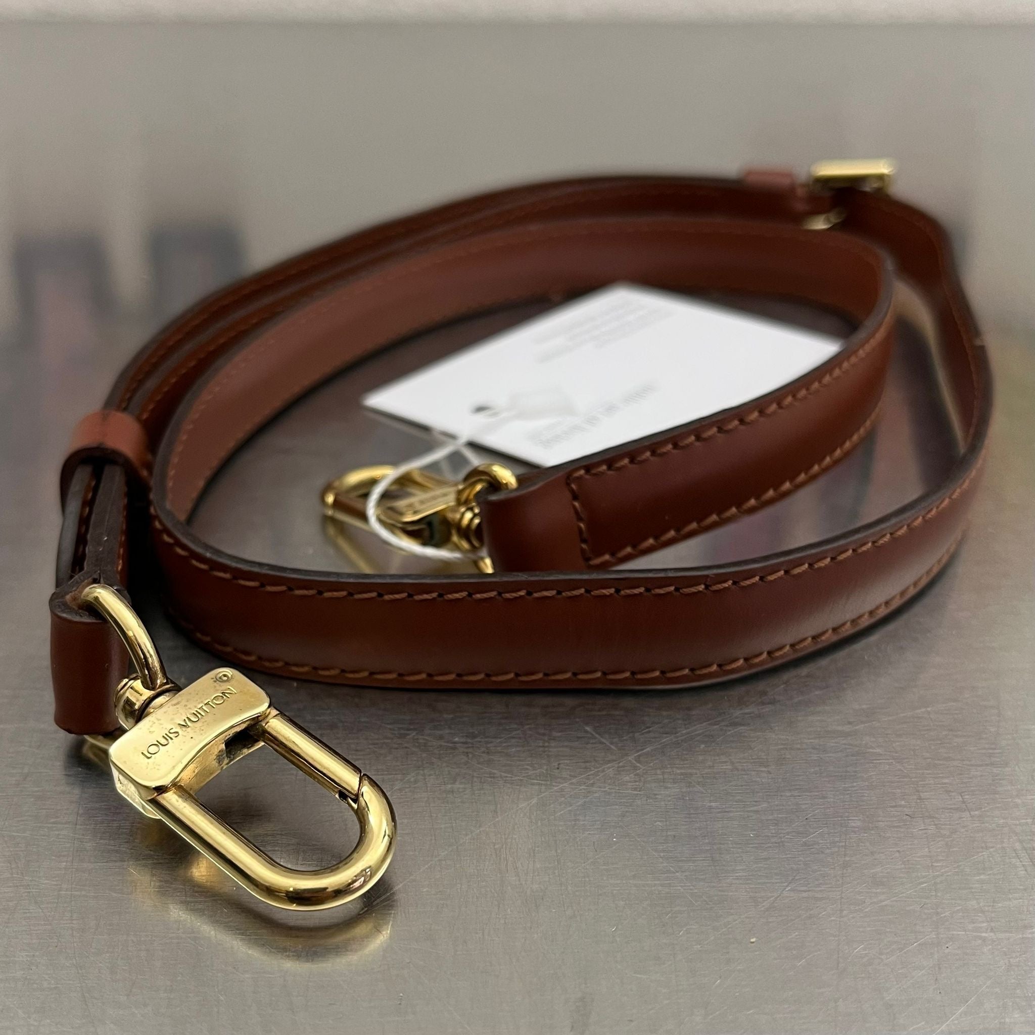 Louis Vuitton Gurt Braun