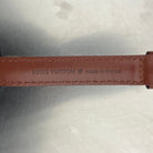 Louis Vuitton Gurt Braun