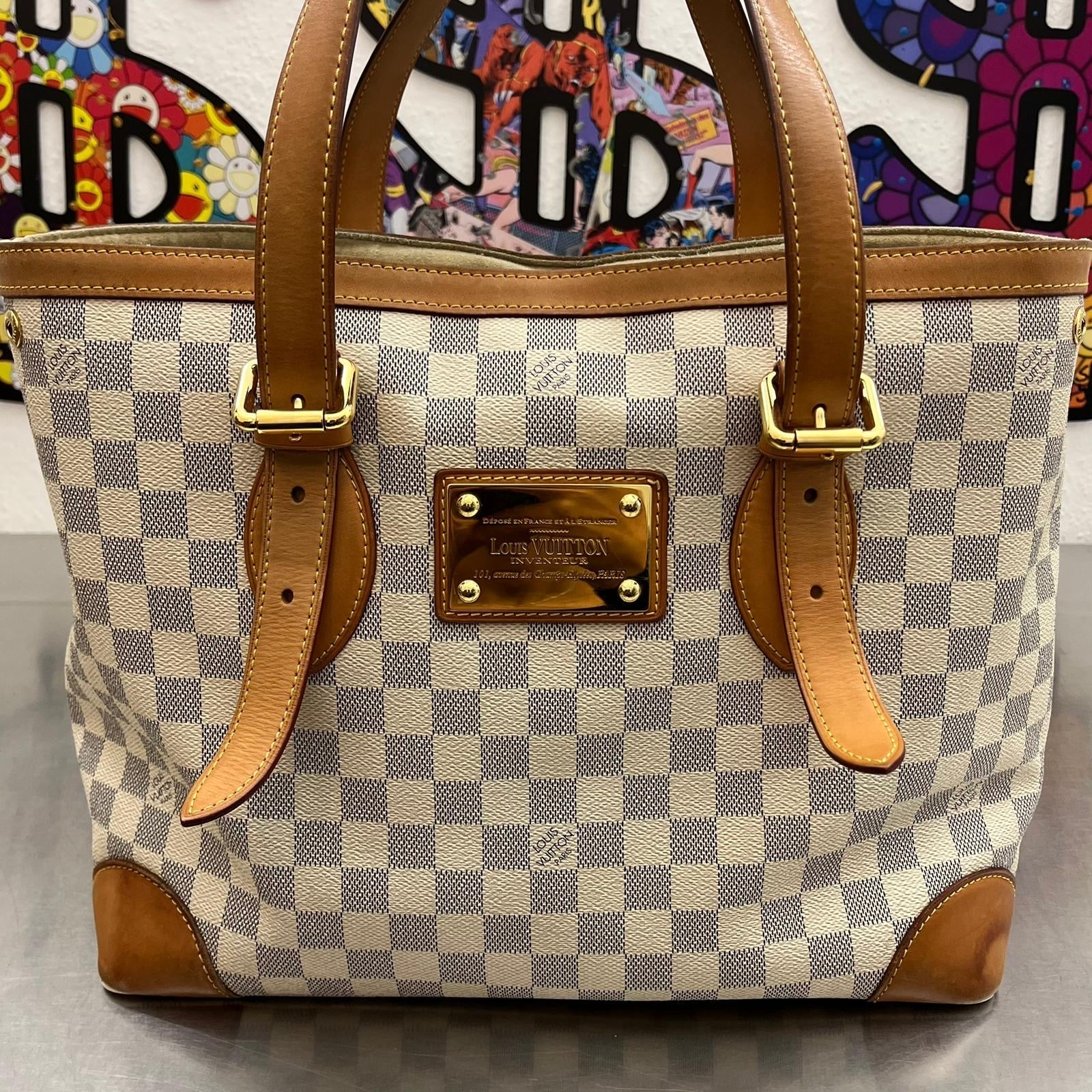 Louis Vuitton Hampstead MM Damier Azur