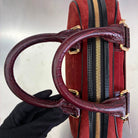Louis Vuitton Havane Stamped Trunk Bowler Bag