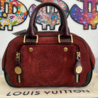 Louis Vuitton Havane Stamped Trunk Bowler Bag