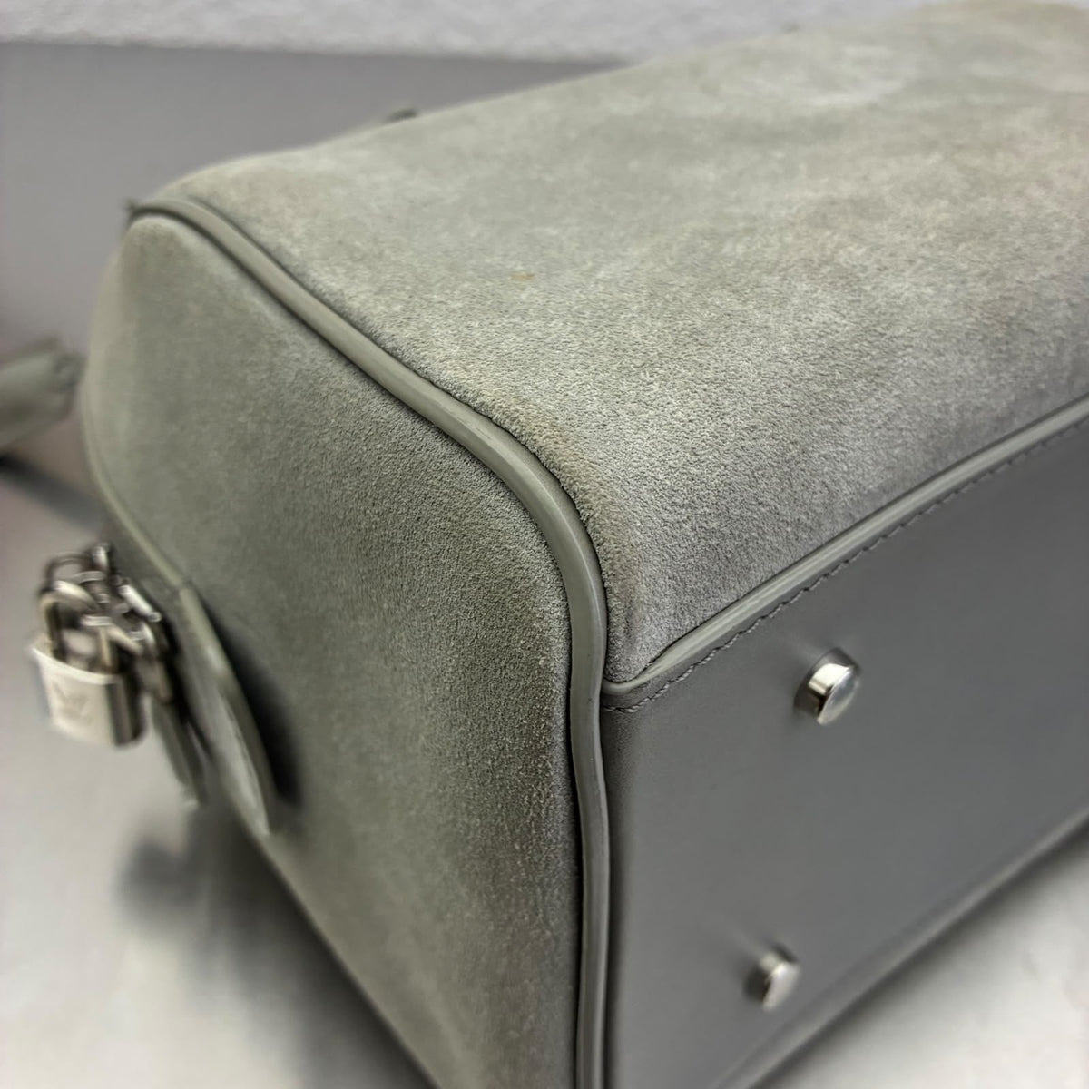 Louis Vuitton Illusion Suede Speedy Cube PM, Collection Spring/Summer 2013