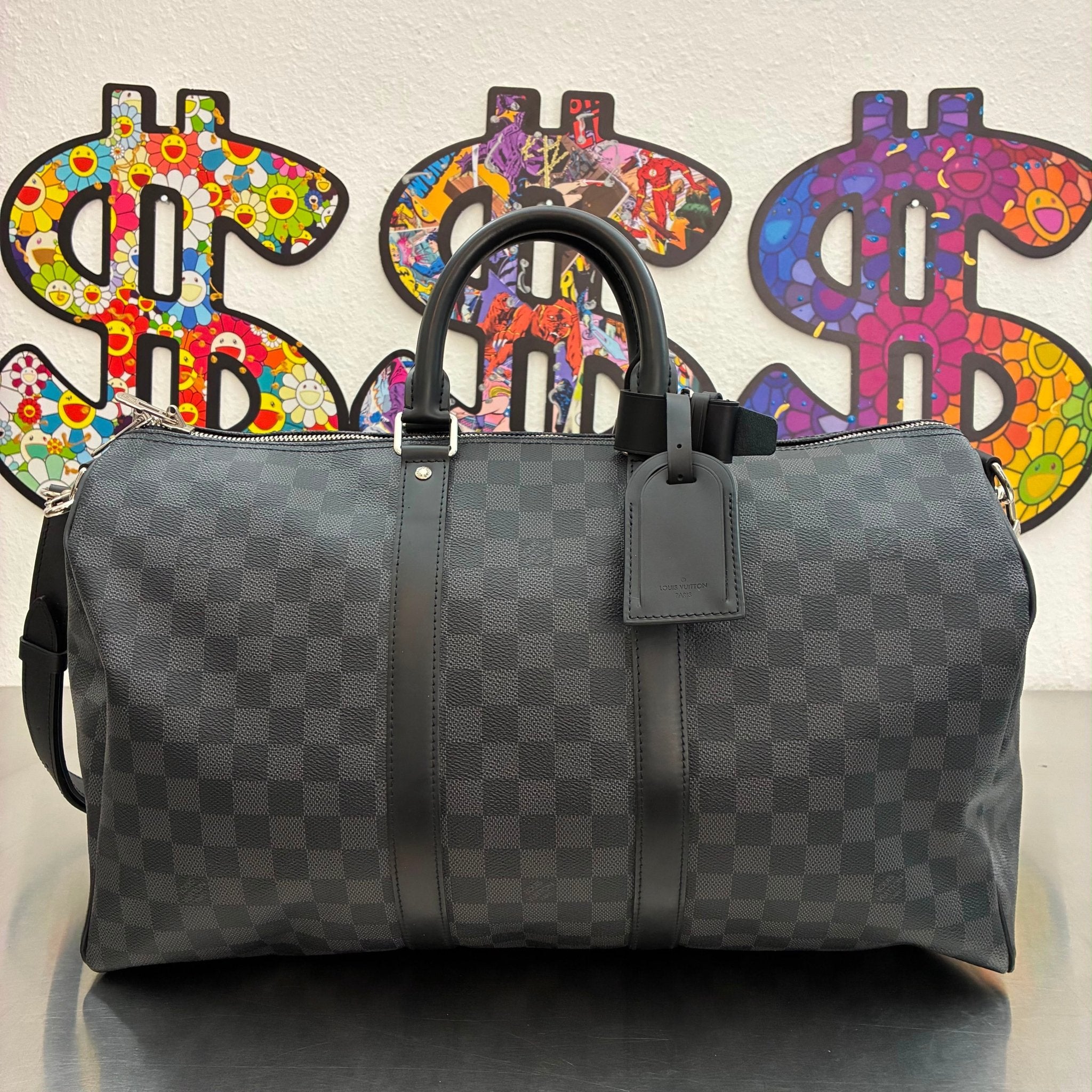 Louis Vuitton Keepall 45 mit Schulterriemen