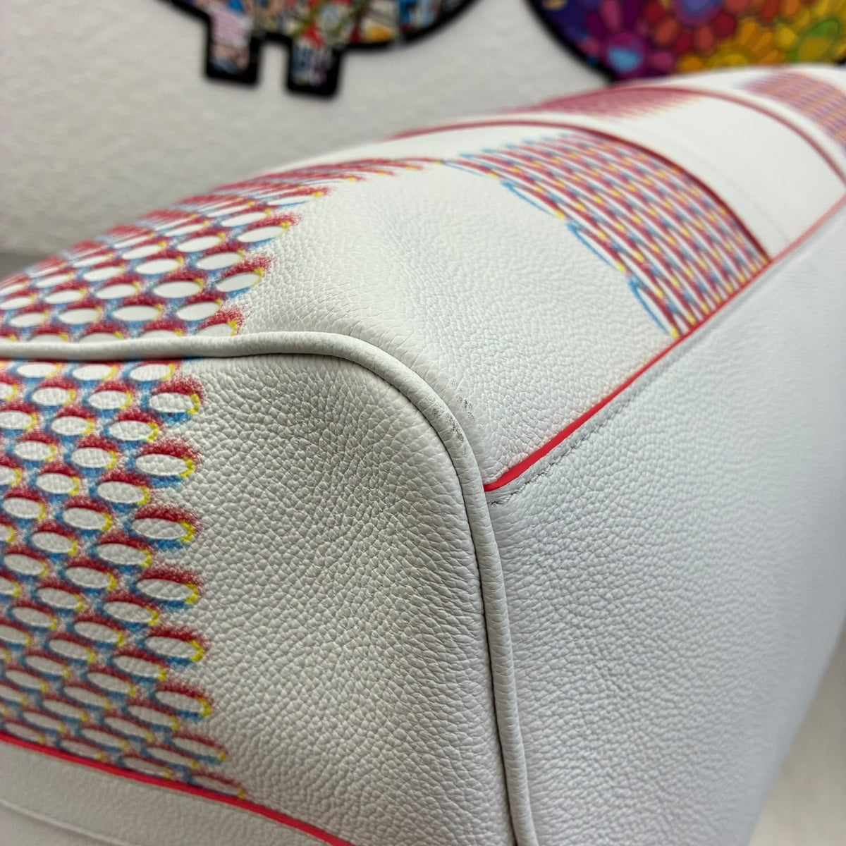 Louis Vuitton Keepall 50 Bandoulière Damier Spray, Virgil Abloh Fall/Winter 2022