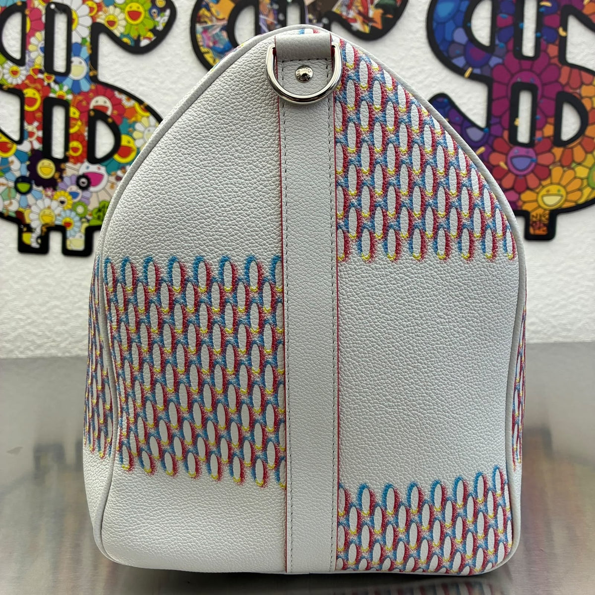 Louis Vuitton Keepall 50 Bandoulière Damier Spray, Virgil Abloh Fall/Winter 2022