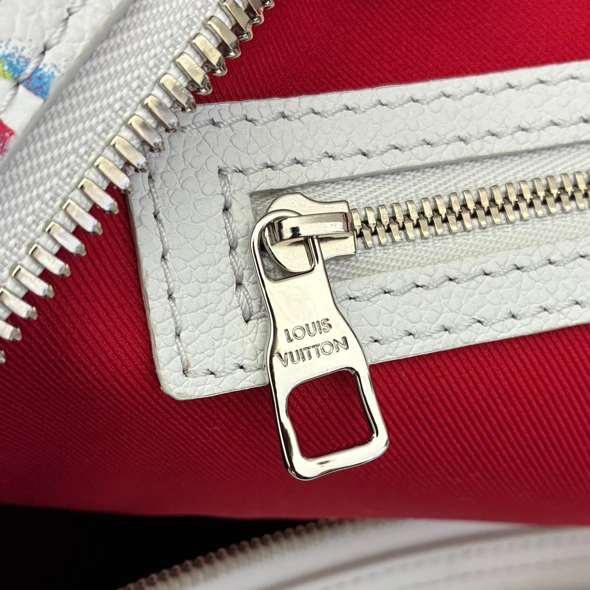 Louis Vuitton Keepall 50 Bandoulière Damier Spray, Virgil Abloh Fall/Winter 2022