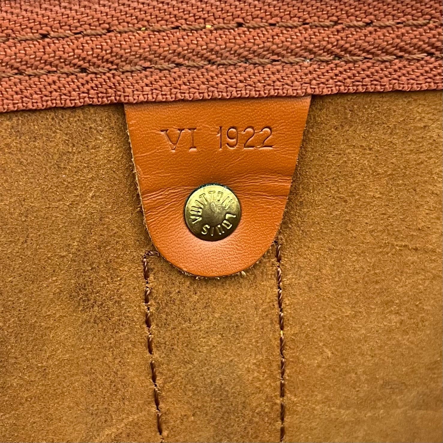 Louis Vuitton Keepall 50 Epi Leder von 1992
