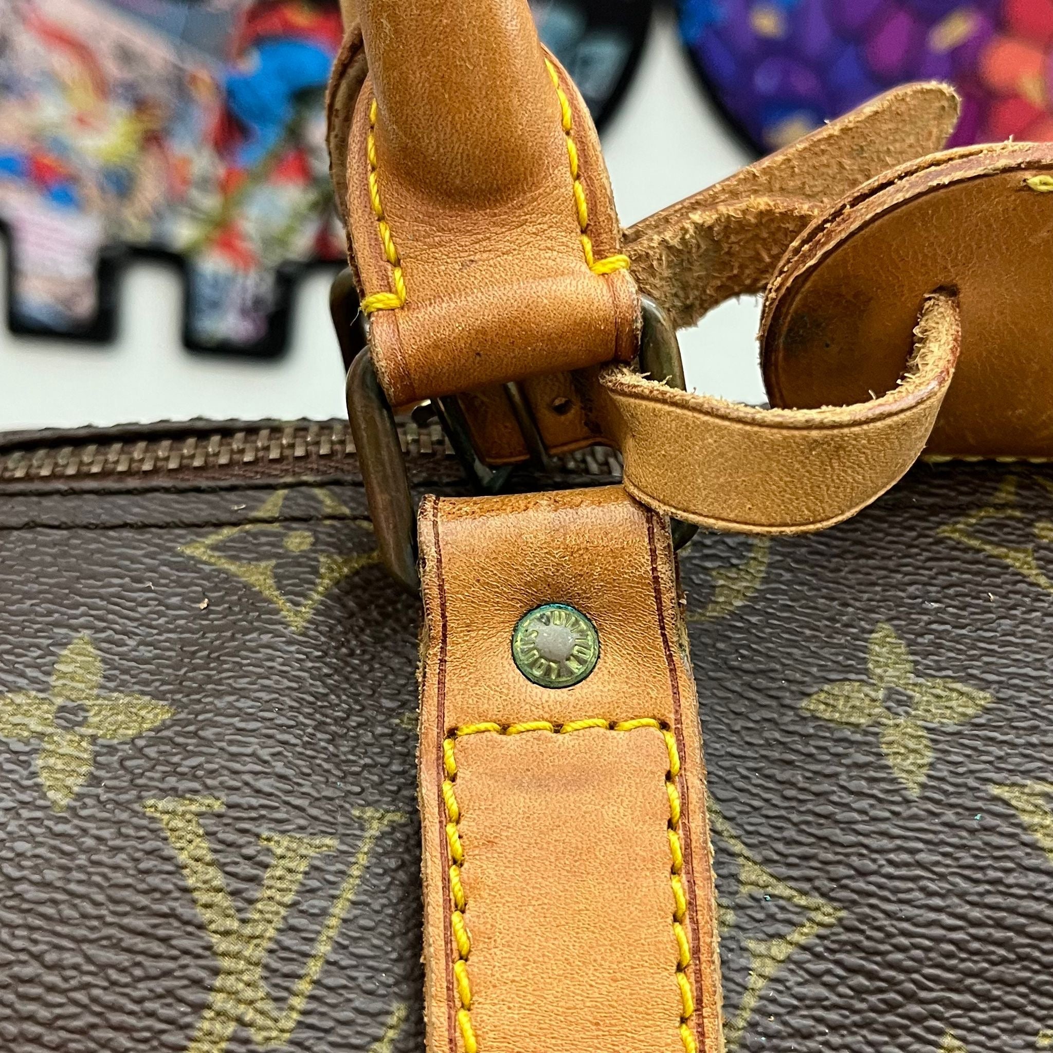 Louis Vuitton Keepall 50 vor 1980