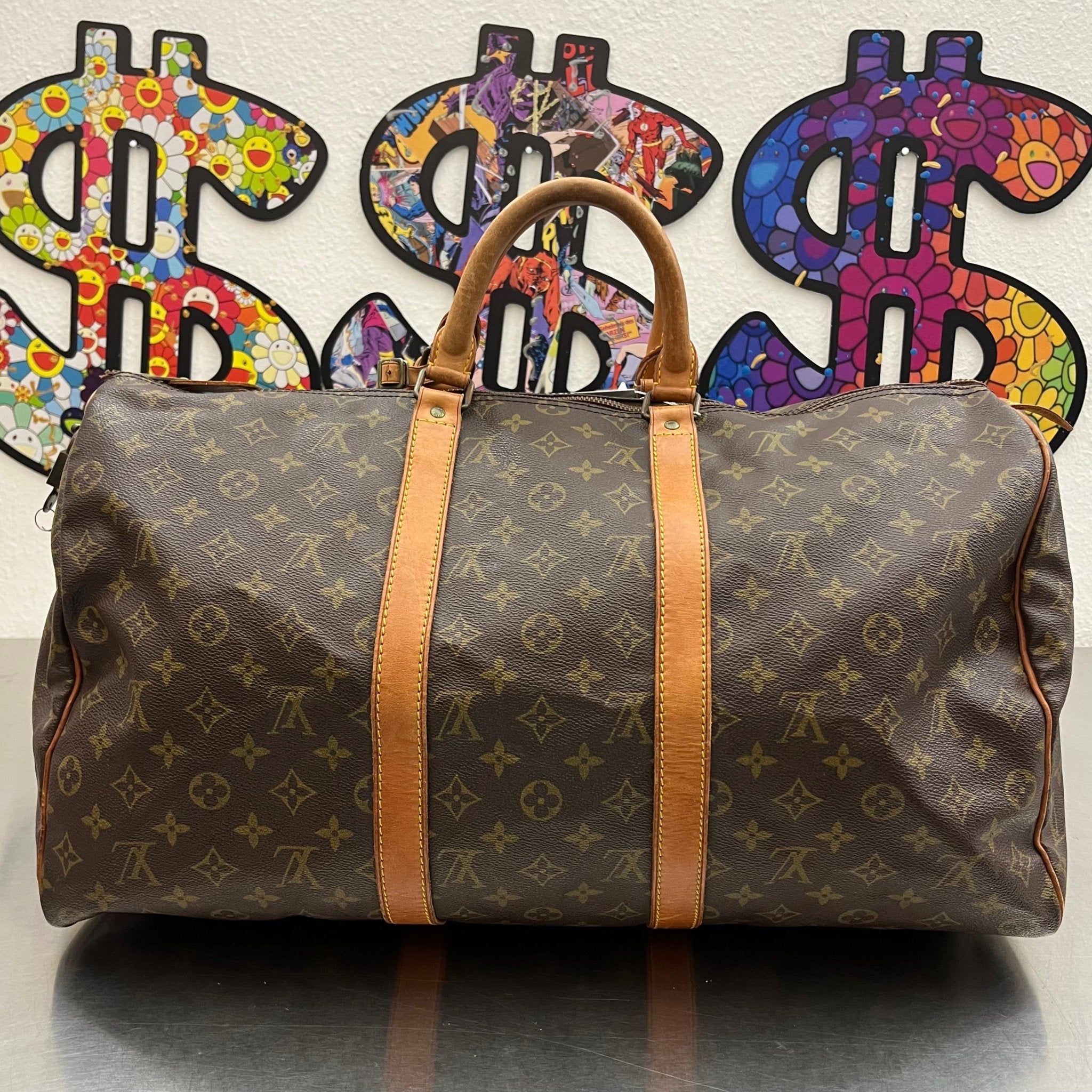 Louis Vuitton Keepall 50 vor 1980