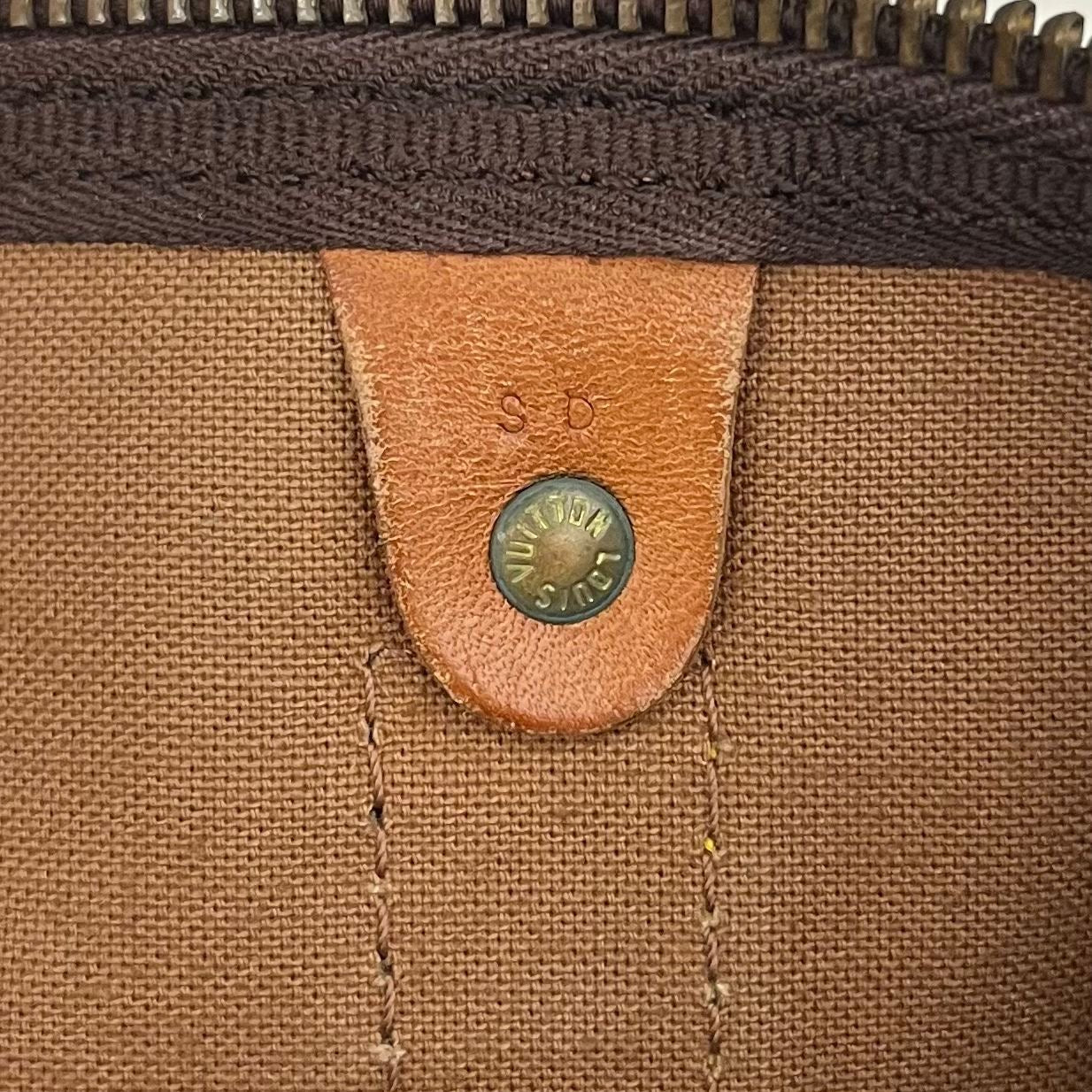 Louis Vuitton Keepall 50 vor 1980