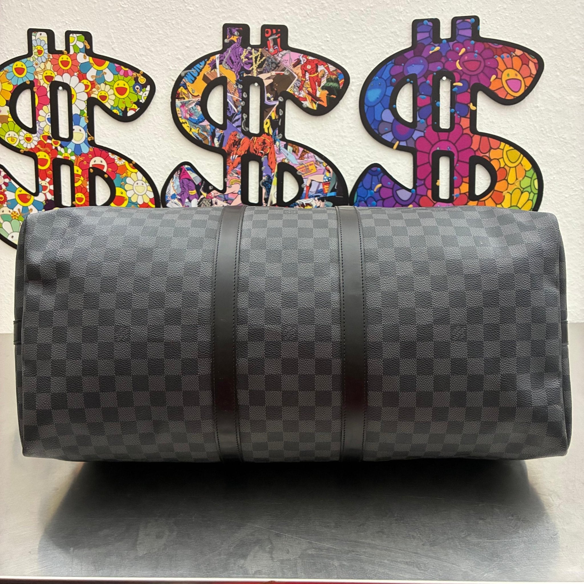 Louis Vuitton Keepall 55 Bandouliere Damier Graphite