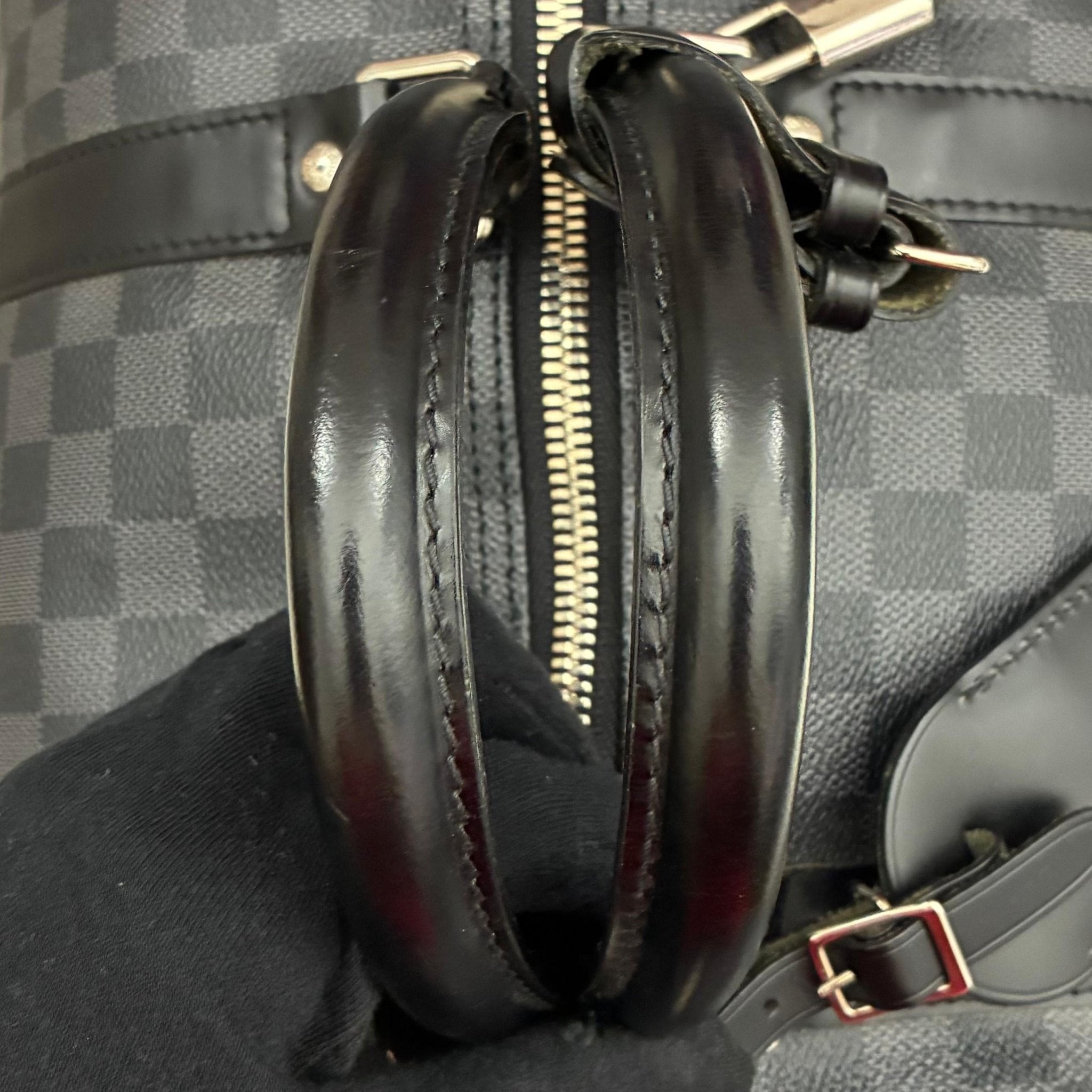 Louis Vuitton Keepall 55 Bandouliere Damier Graphite