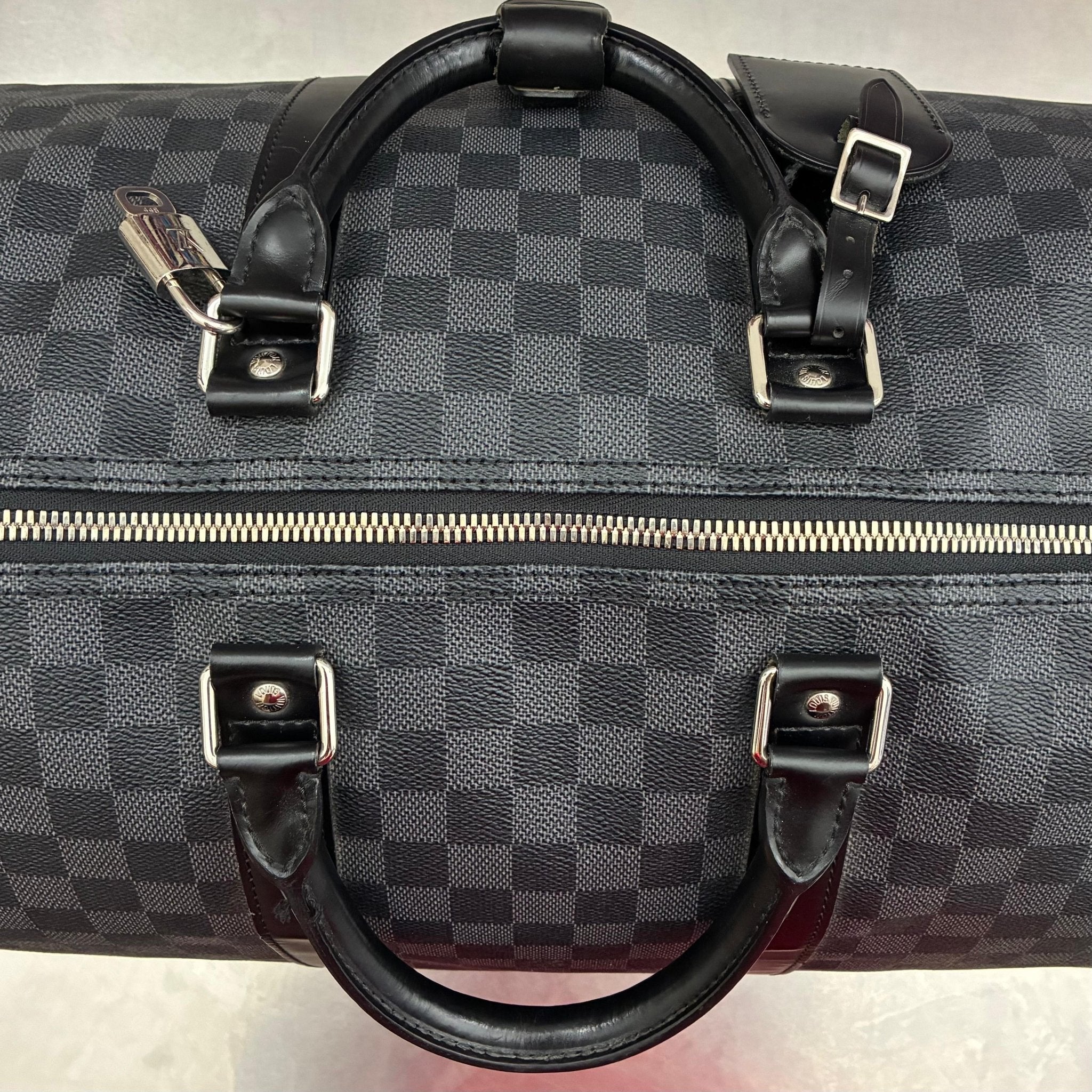 Louis Vuitton Keepall 55 Bandouliere Damier Graphite
