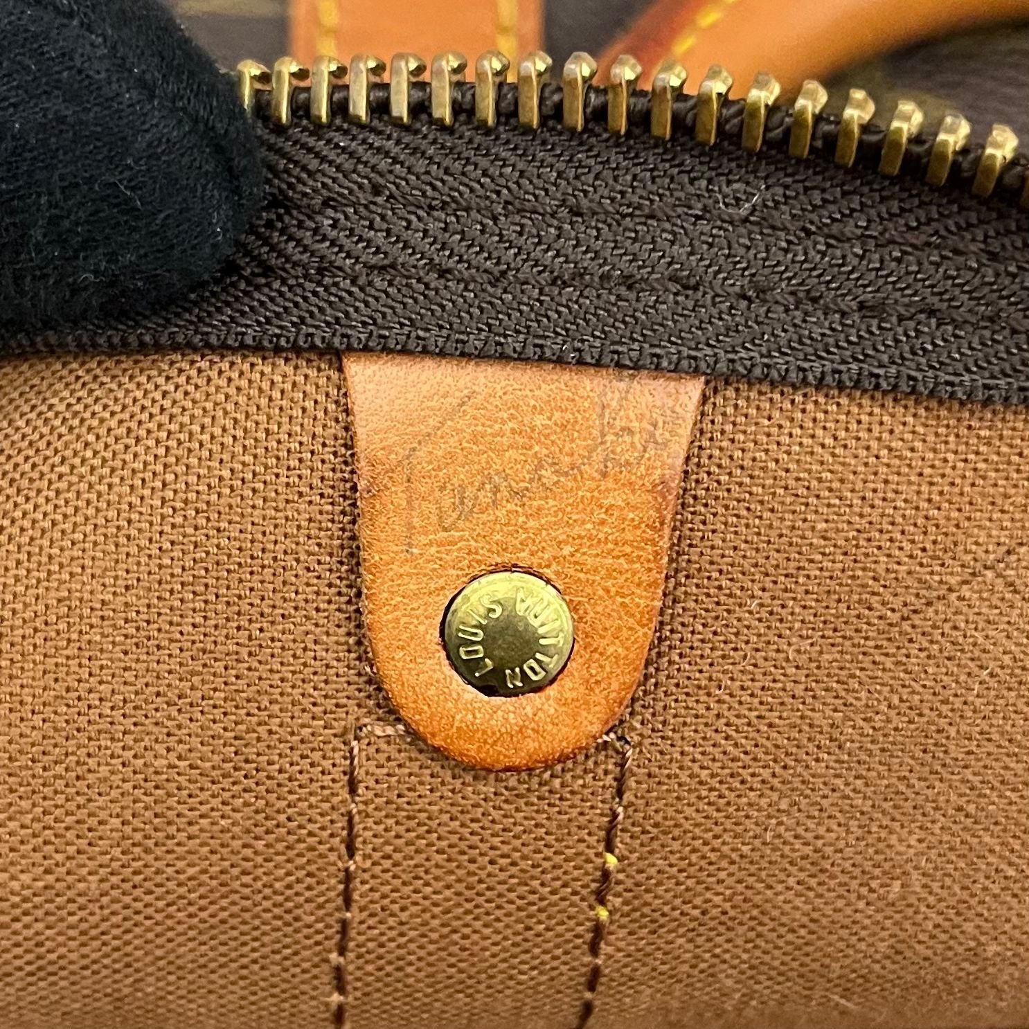 Louis Vuitton Keepall 55 Bandouliere Monogram 1988