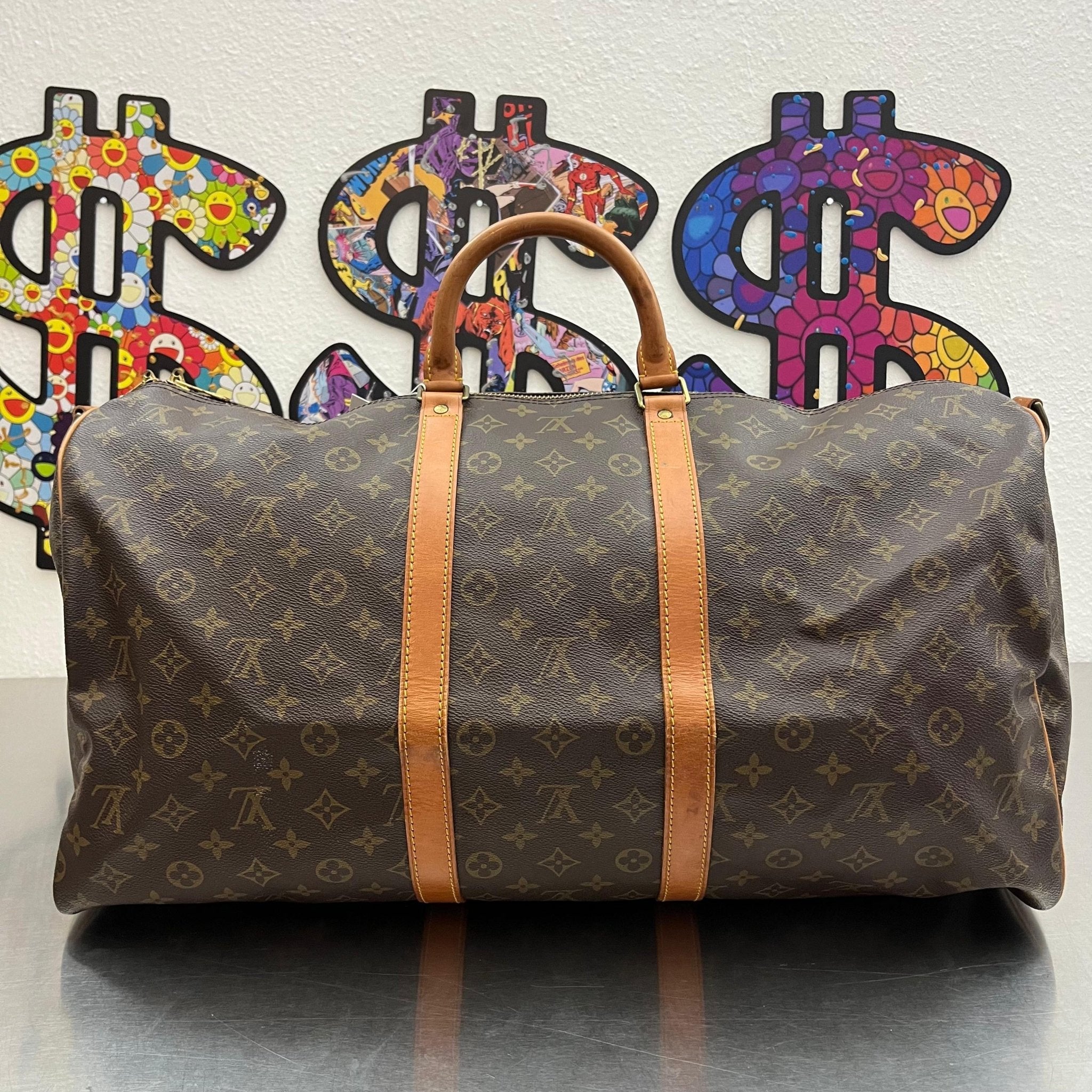 Louis Vuitton Keepall 55 Bandouliere Monogram 1988
