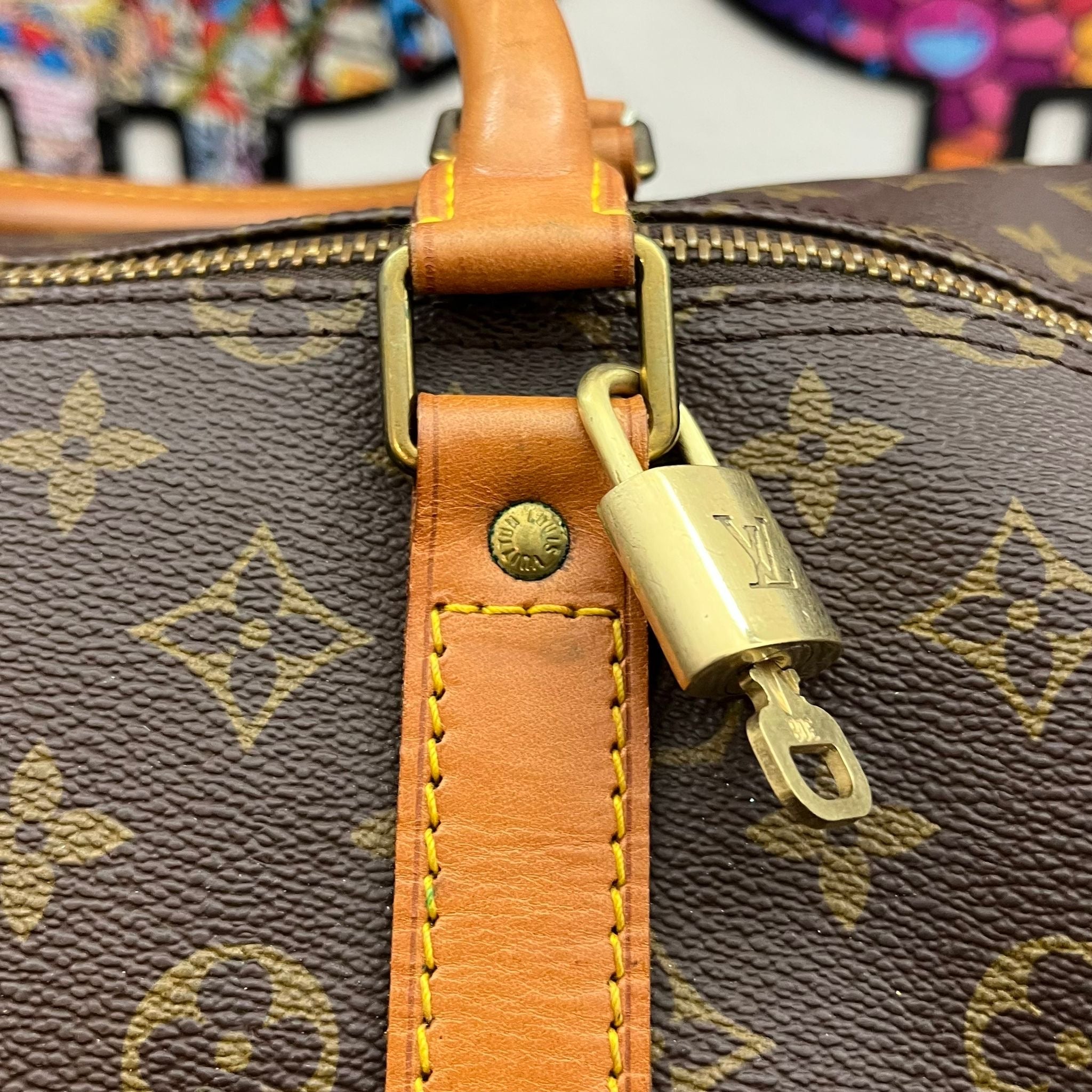 Louis Vuitton Keepall 55 Bandouliere Monogram 1988