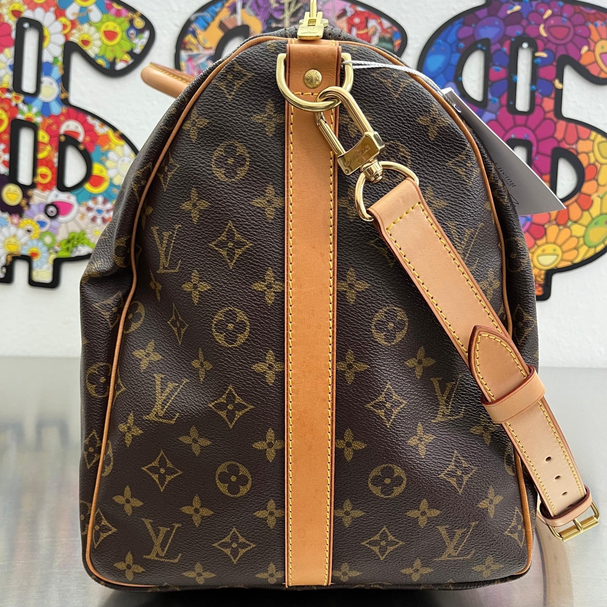 Louis Vuitton Keepall 55 Bandouliere Monogram