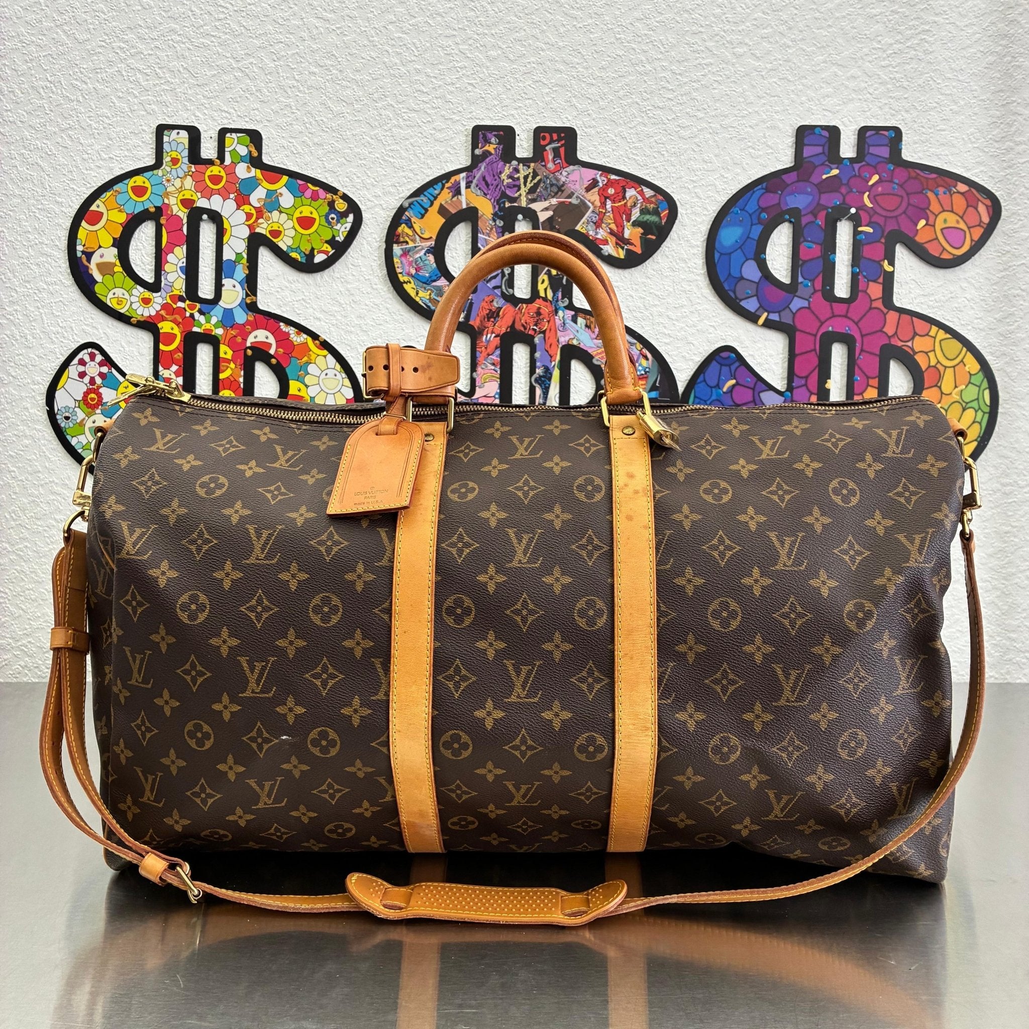Louis Vuitton Keepall 55 Bandouliere Monogram von 1997