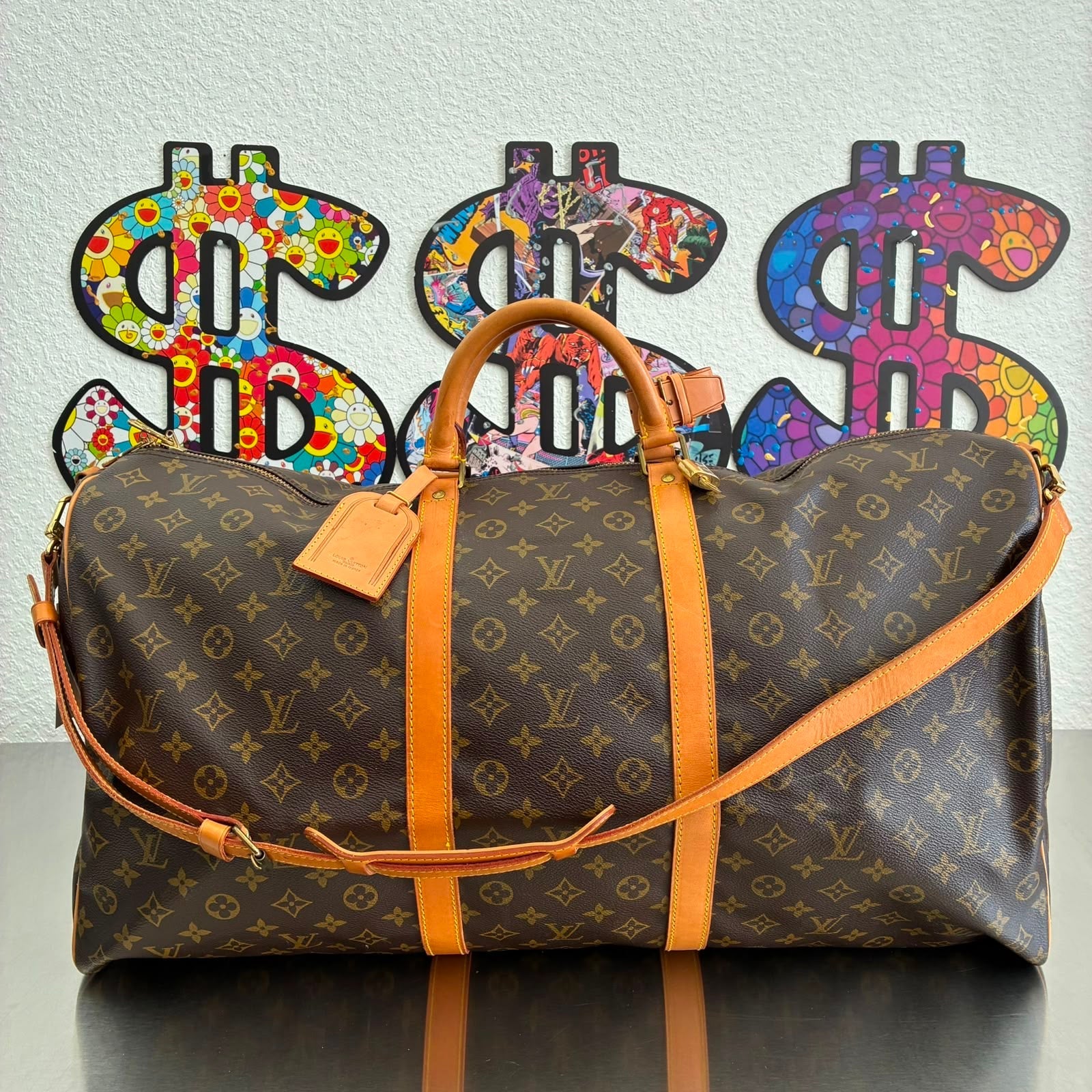 Louis Vuitton Keepall 60 Bandouliere Monogram aus 1989