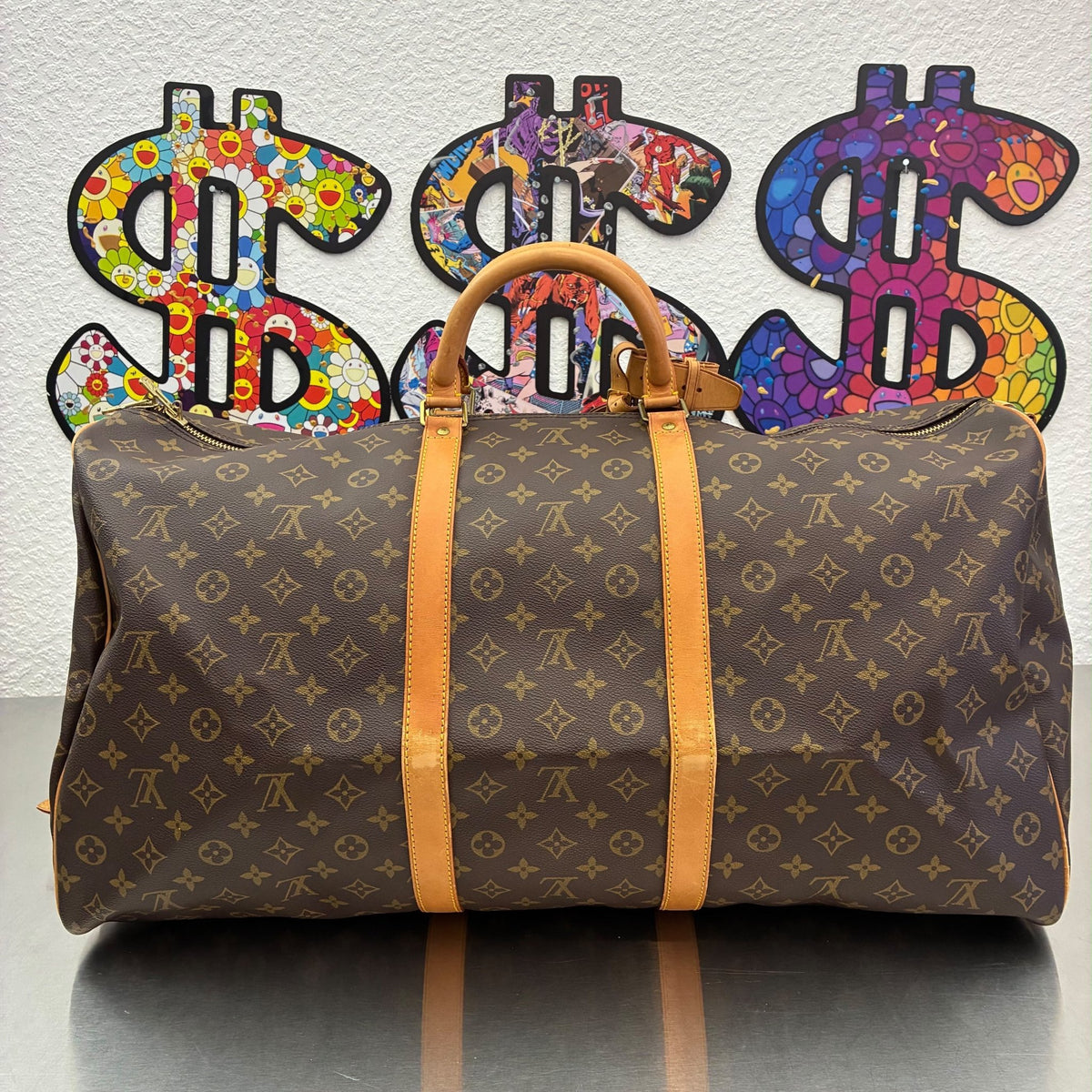 Louis Vuitton Keepall 60 Bandoulière Monogram von 1990