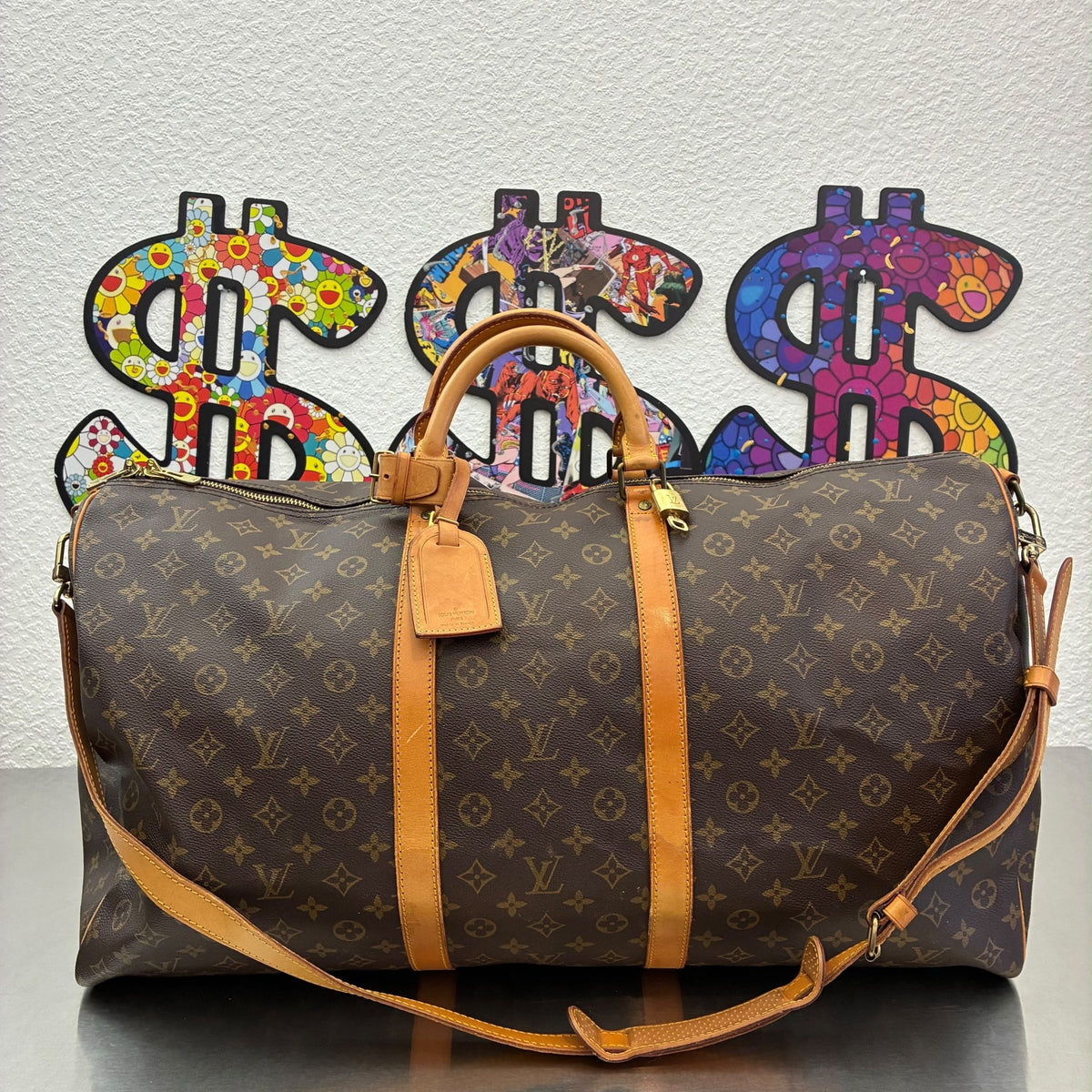 Louis Vuitton Keepall 60 Bandoulière Monogram von 1990