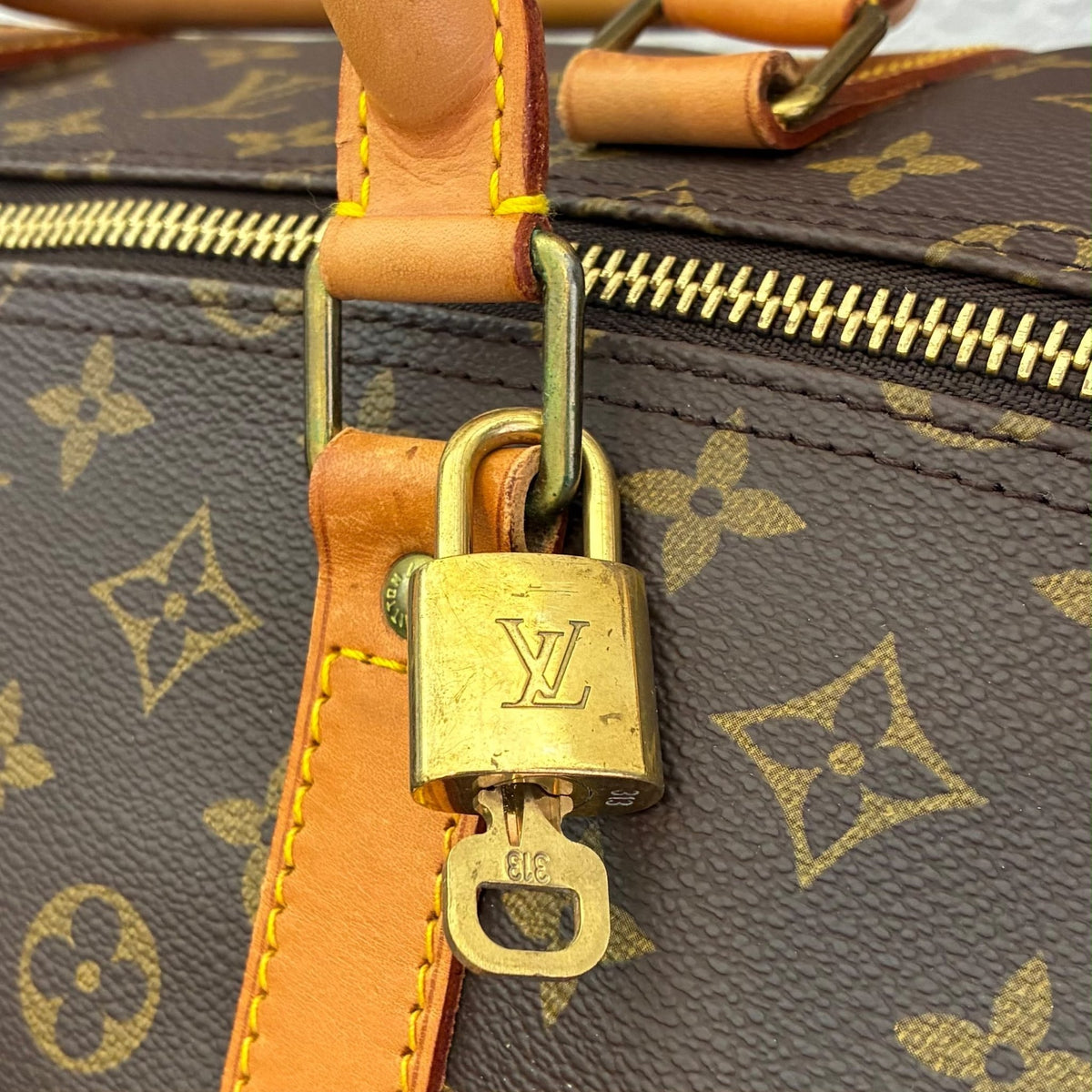 Louis Vuitton Keepall 60 Bandoulière Monogram von 1990