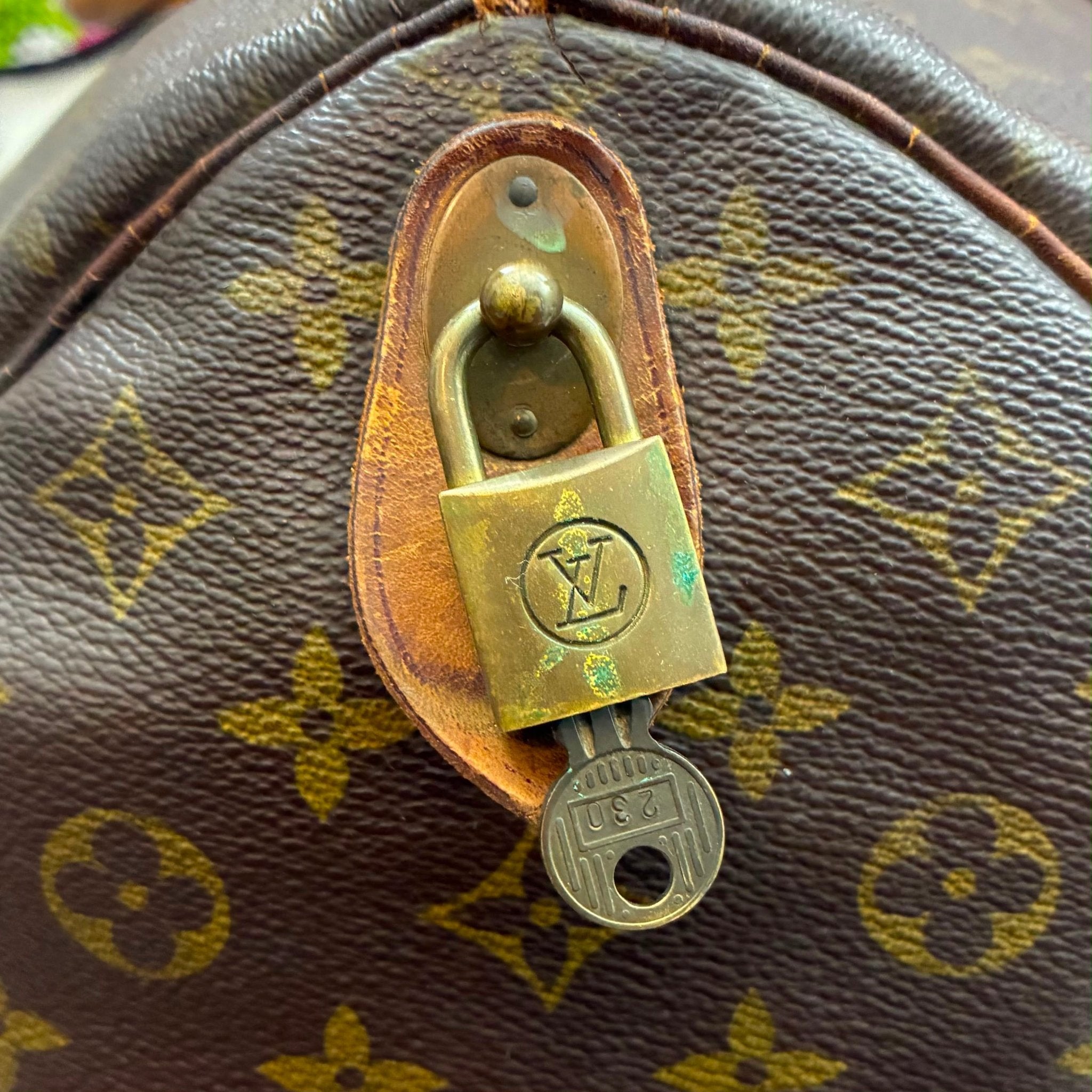 Louis Vuitton Keepall 60 Monogram vor 1980