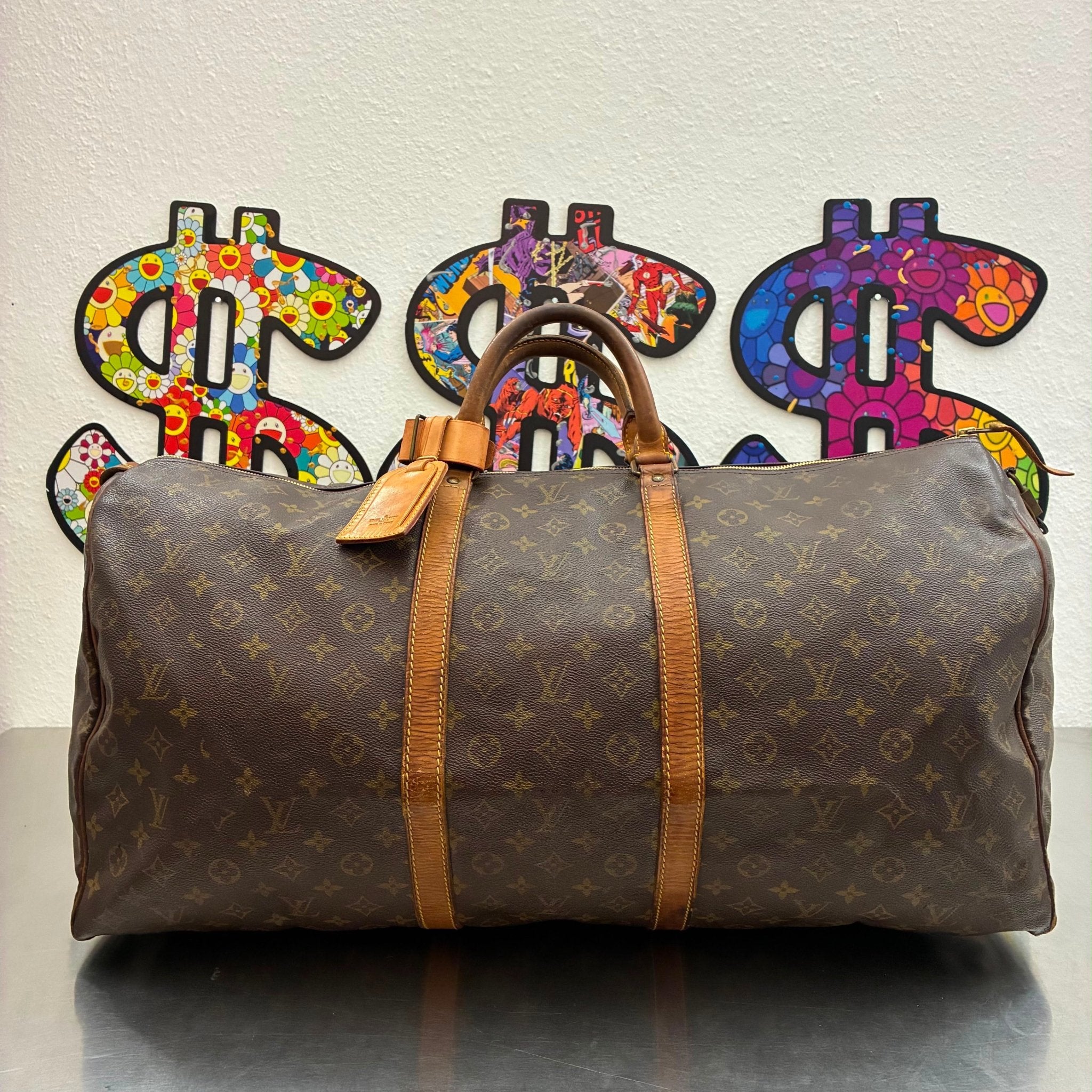 Louis Vuitton Keepall 60 Monogram vor 1980