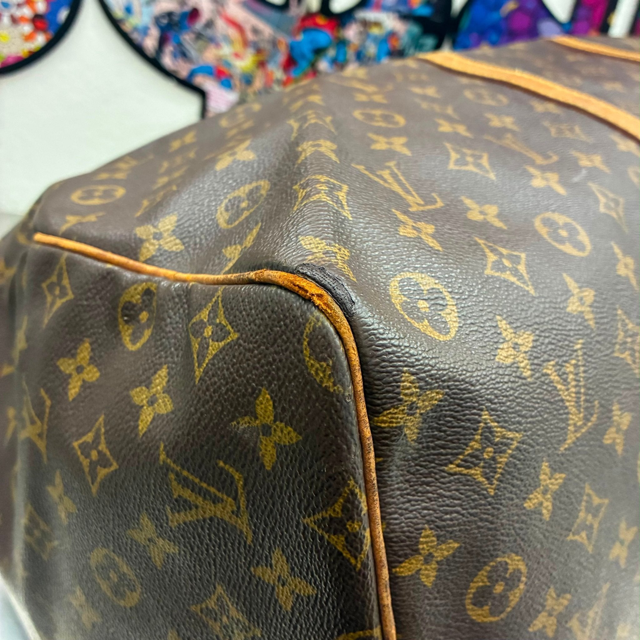Louis Vuitton Keepall 60 Monogram vor 1980