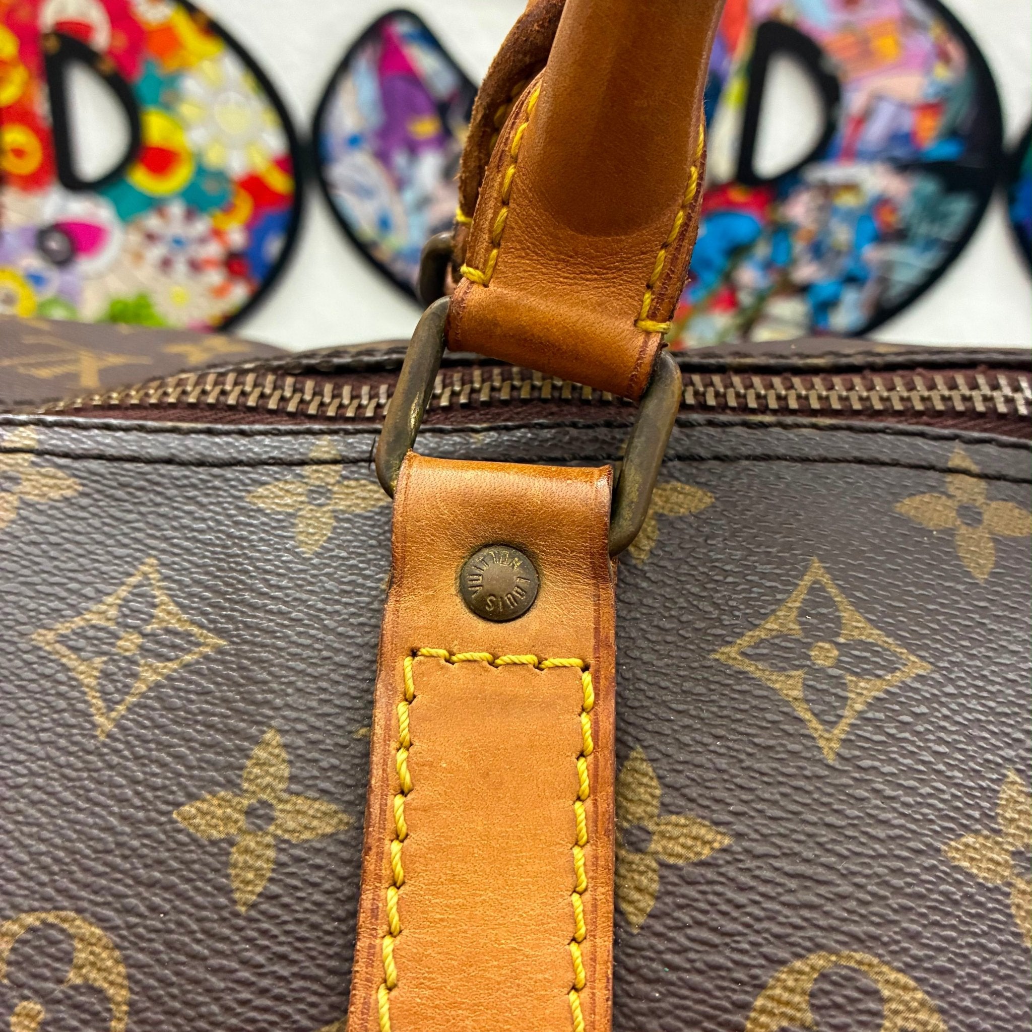 Louis Vuitton Keepall 60 Monogram vor 1980
