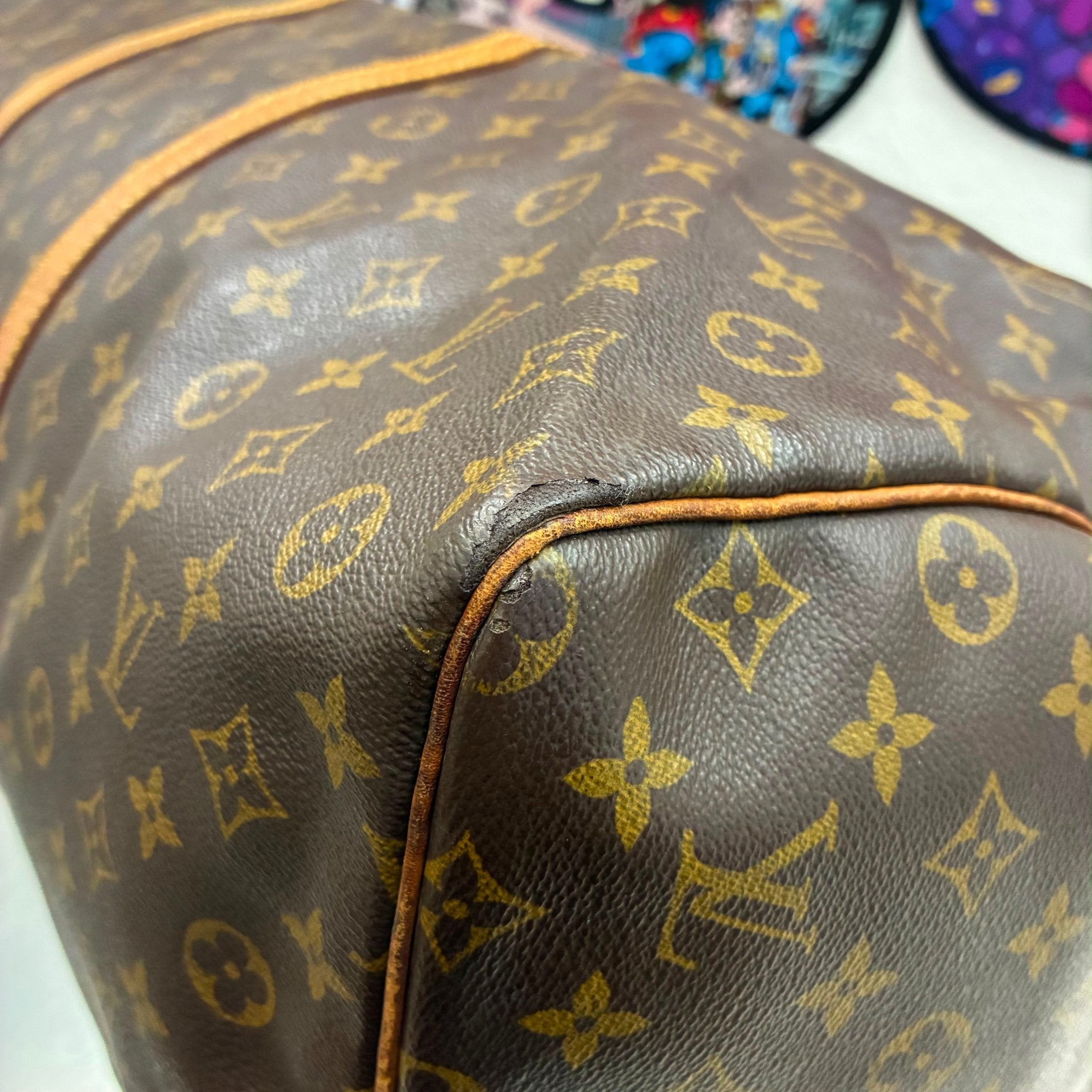 Louis Vuitton Keepall 60 Monogram vor 1980