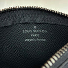 Louis Vuitton Key Pouch Monogram Eclipse / Eclipse Reverse