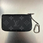 Louis Vuitton Key Pouch Monogram Eclipse / Eclipse Reverse
