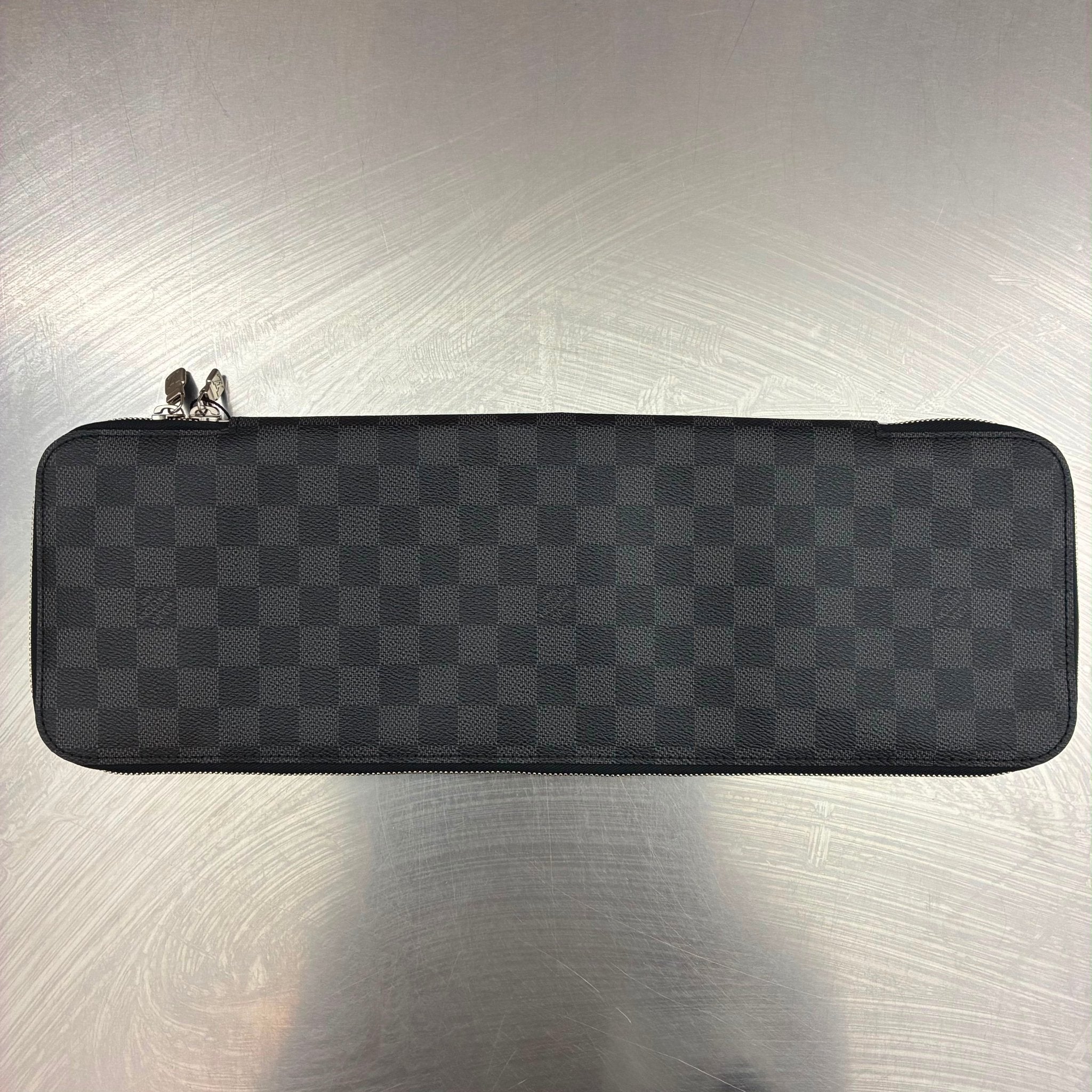 Louis Vuitton Krawatten Etui Damier Graphite