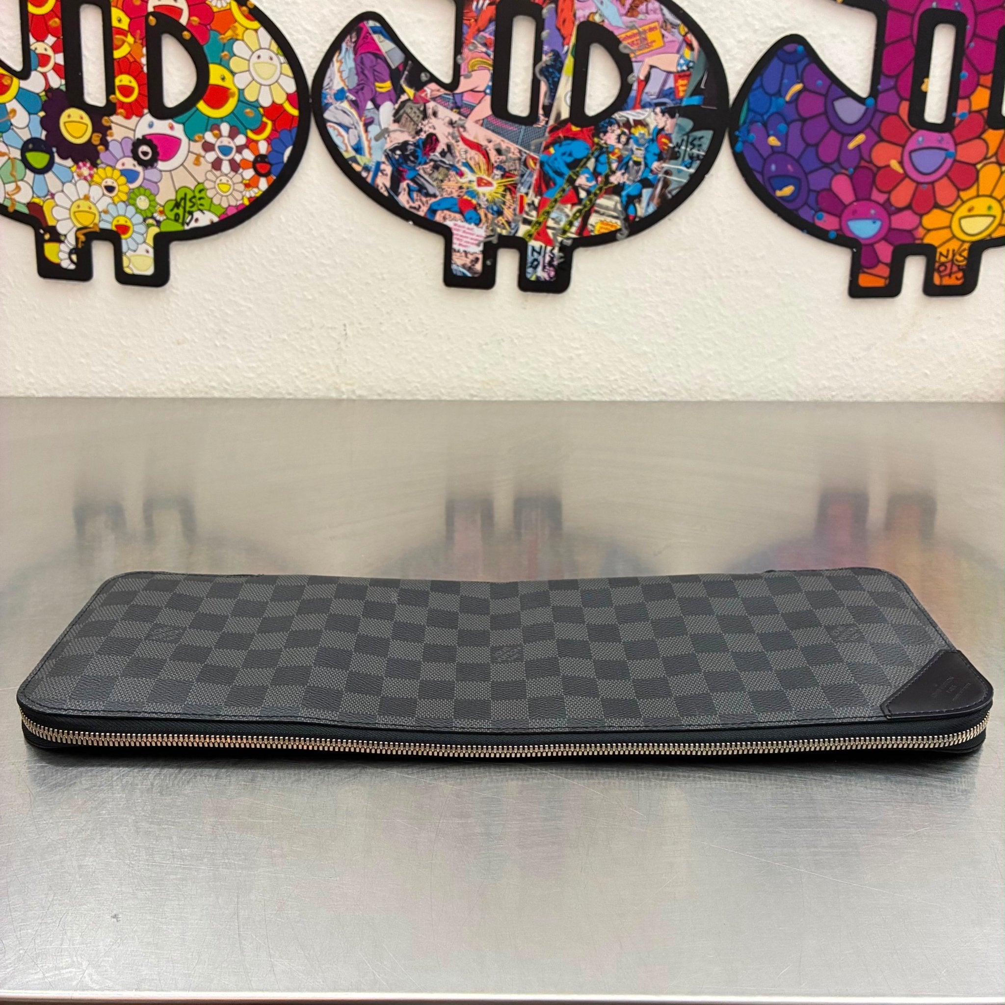 Louis Vuitton Krawatten Etui Damier Graphite