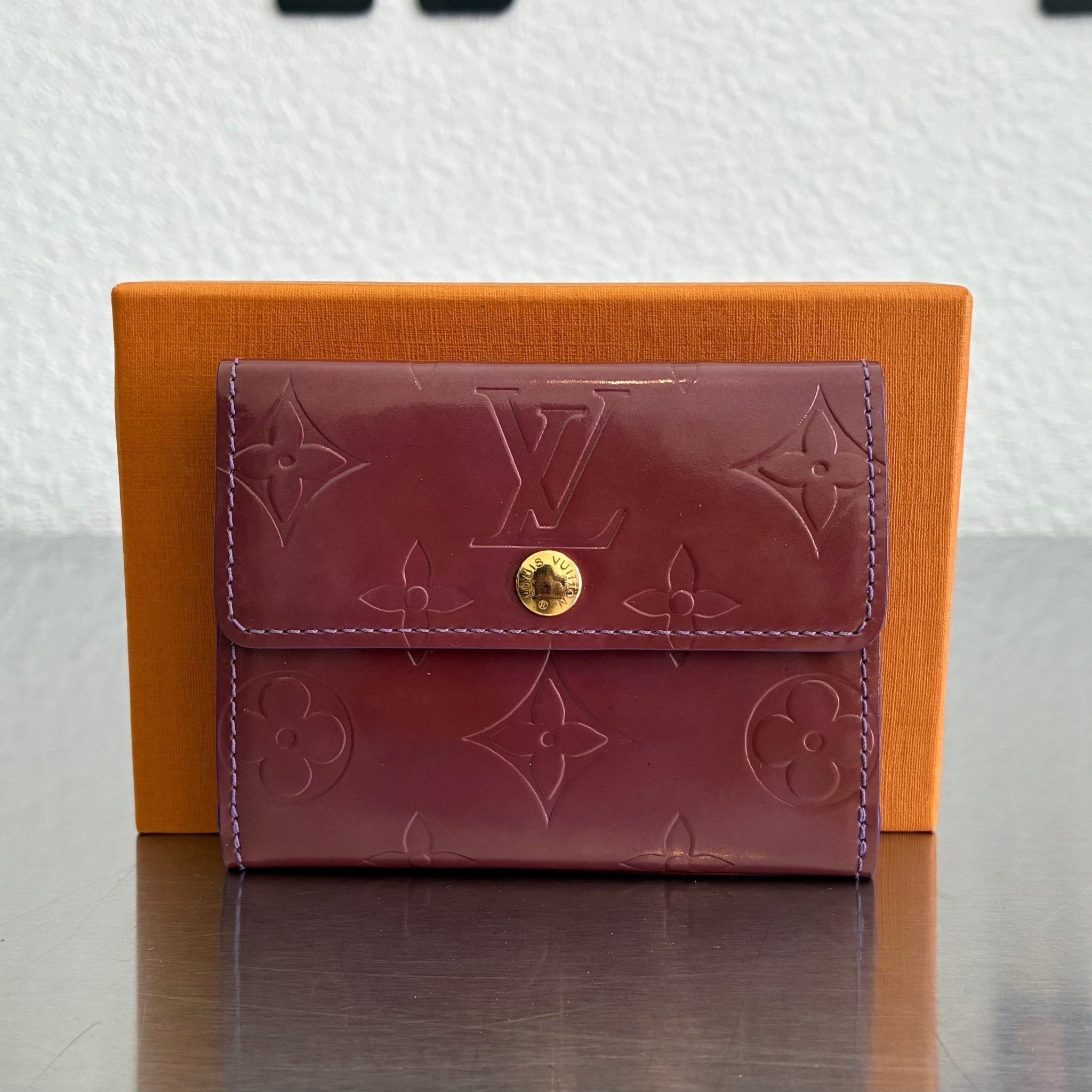 Louis Vuitton Ludlow Vernis Geldbörse