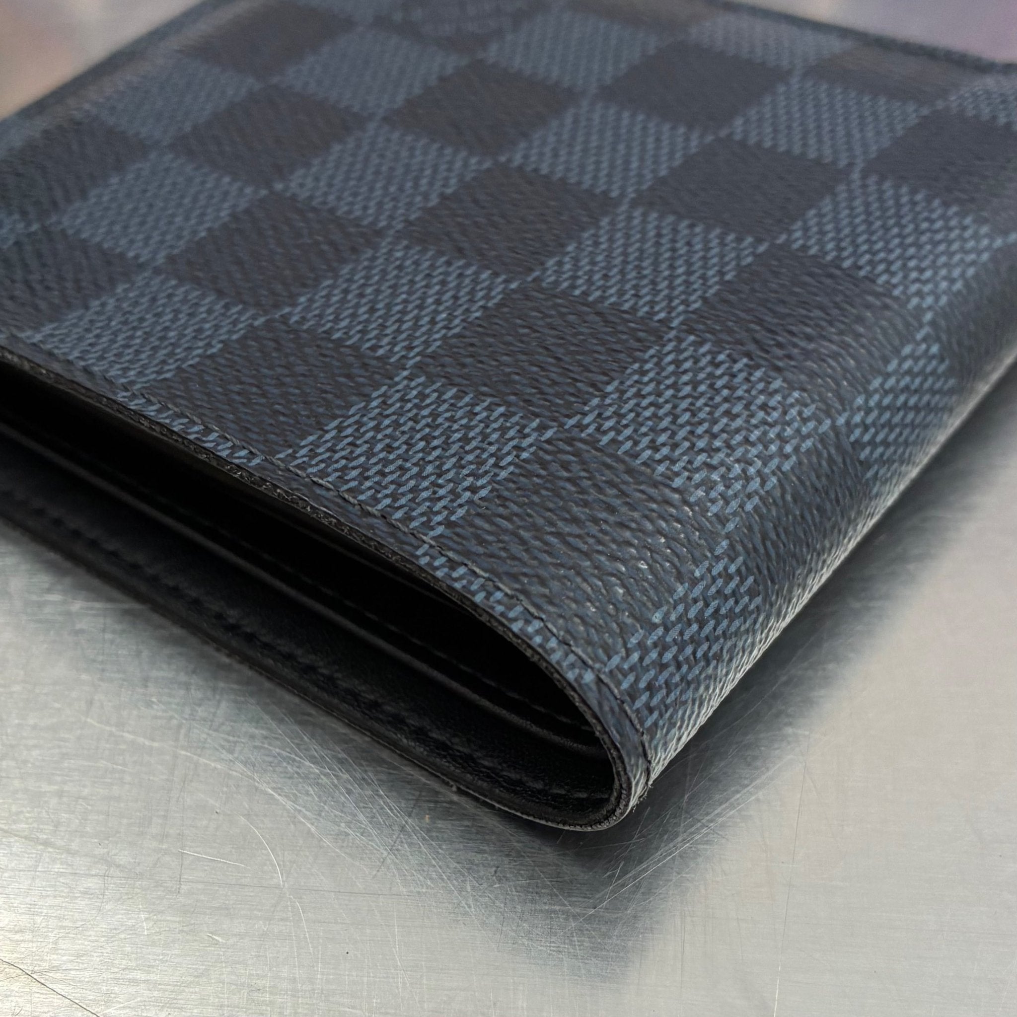 Louis Vuitton Marco Geldbörse Damier Cobalt