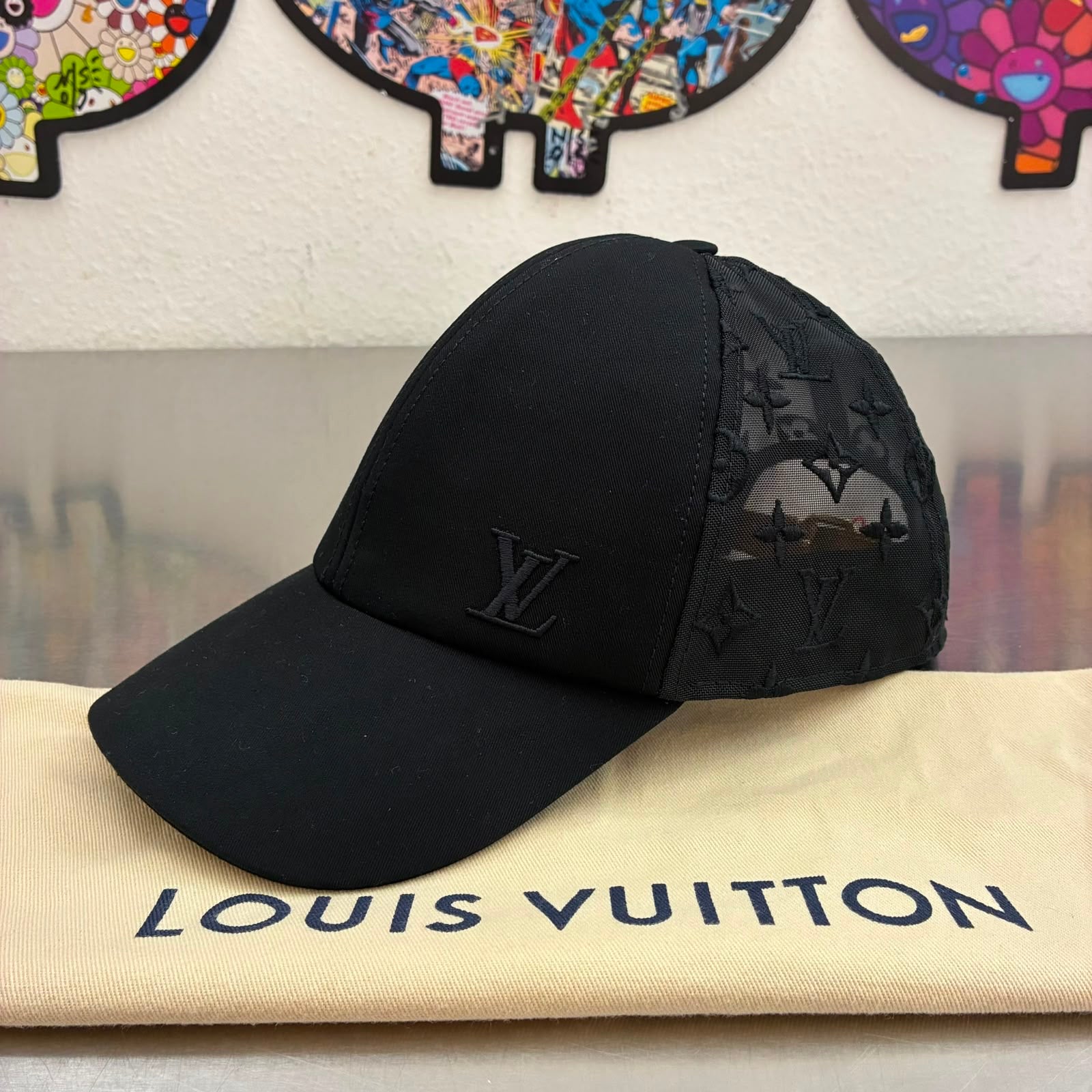 Louis Vuitton Monogram Mesh Baseball Cap
