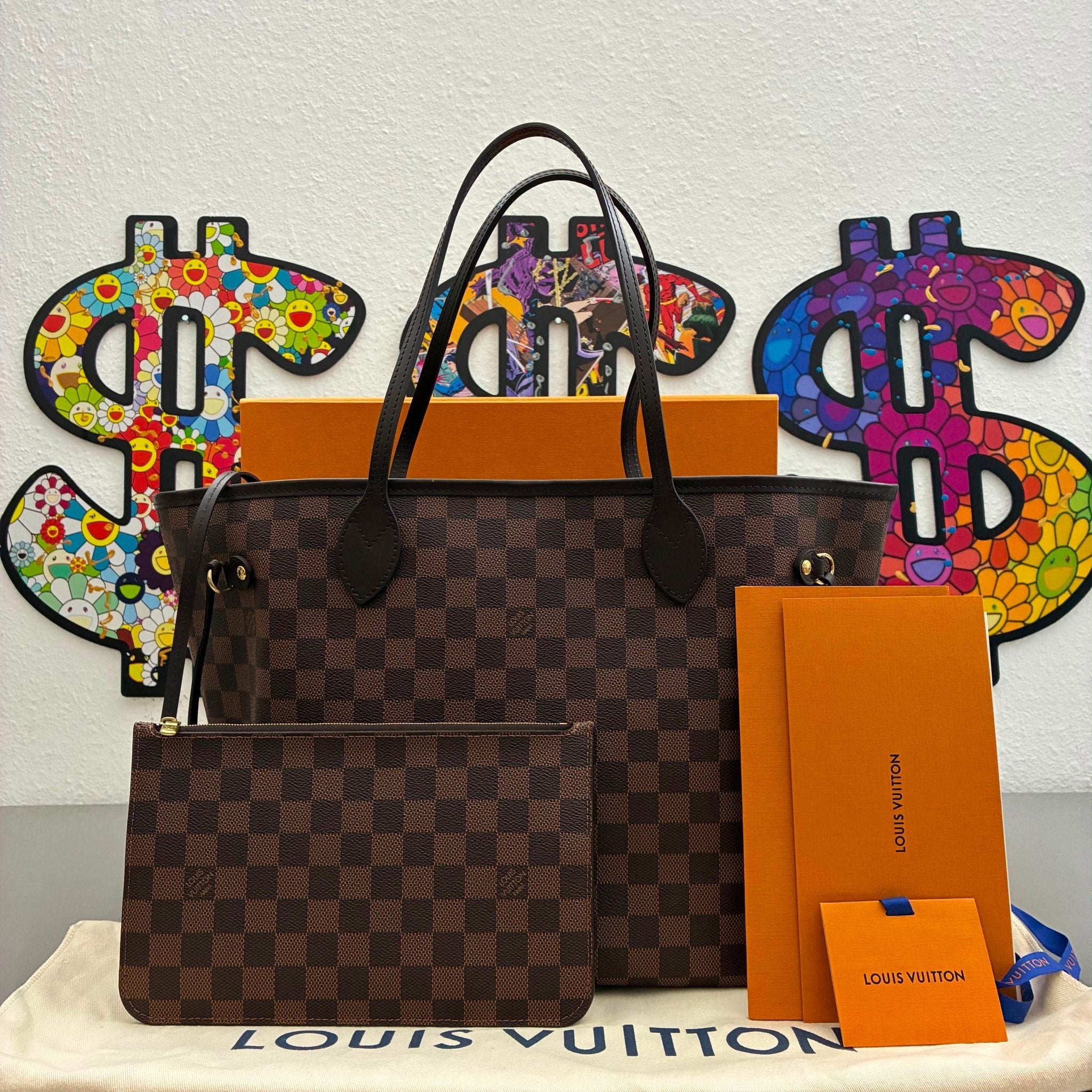 Louis Vuitton Neverfull MM Damier N41358
