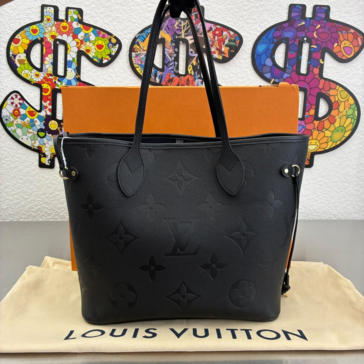 Louis Vuitton Neverfull MM Monogram Empreinte