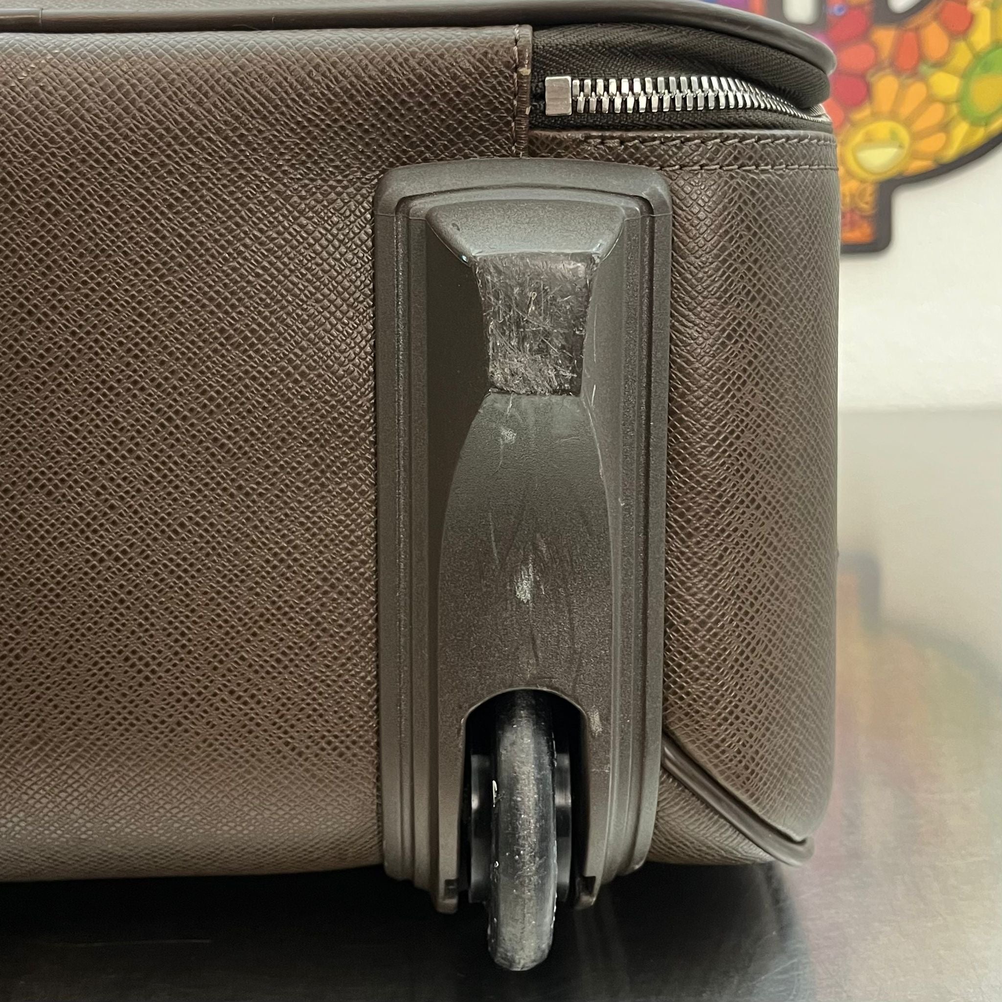Louis Vuitton Pegase 45 Taiga Grizzly