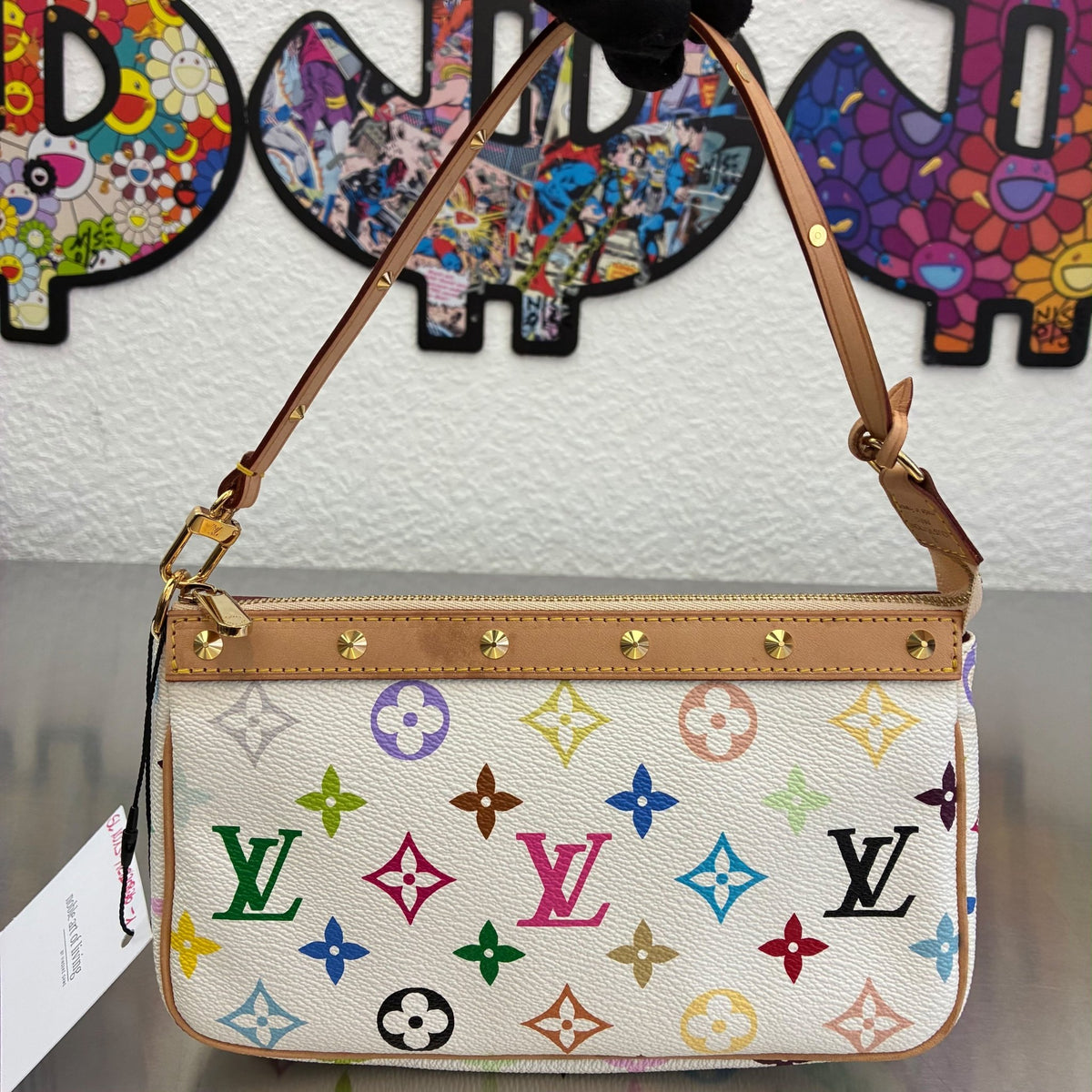 Louis Vuitton Pochette Accessoires Murakami Full-Set