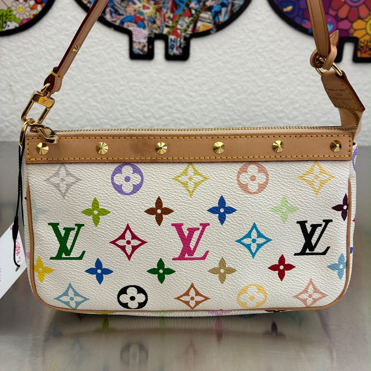 Louis Vuitton Pochette Accessoires Murakami Full-Set