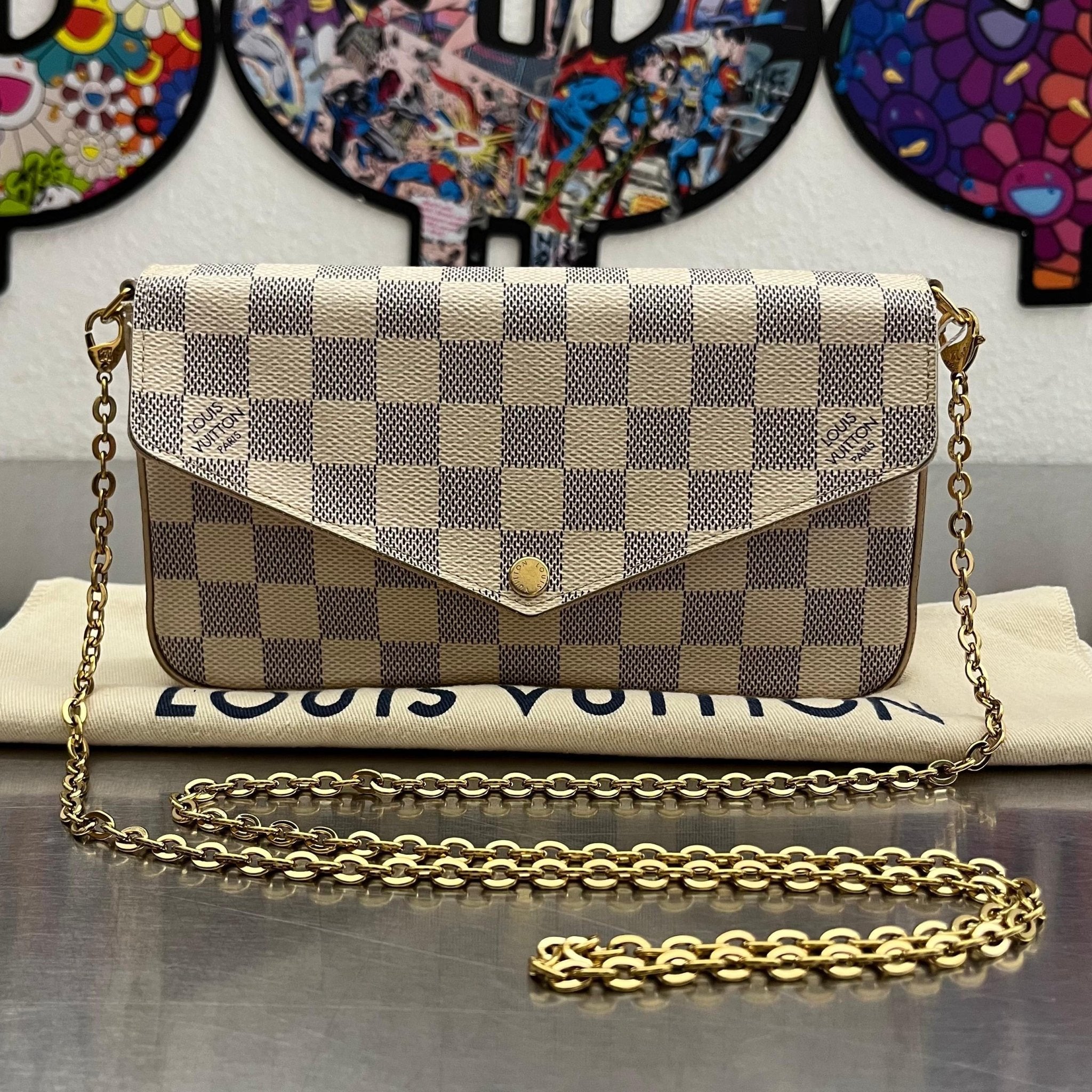 Louis Vuitton Pochette Felice Azur