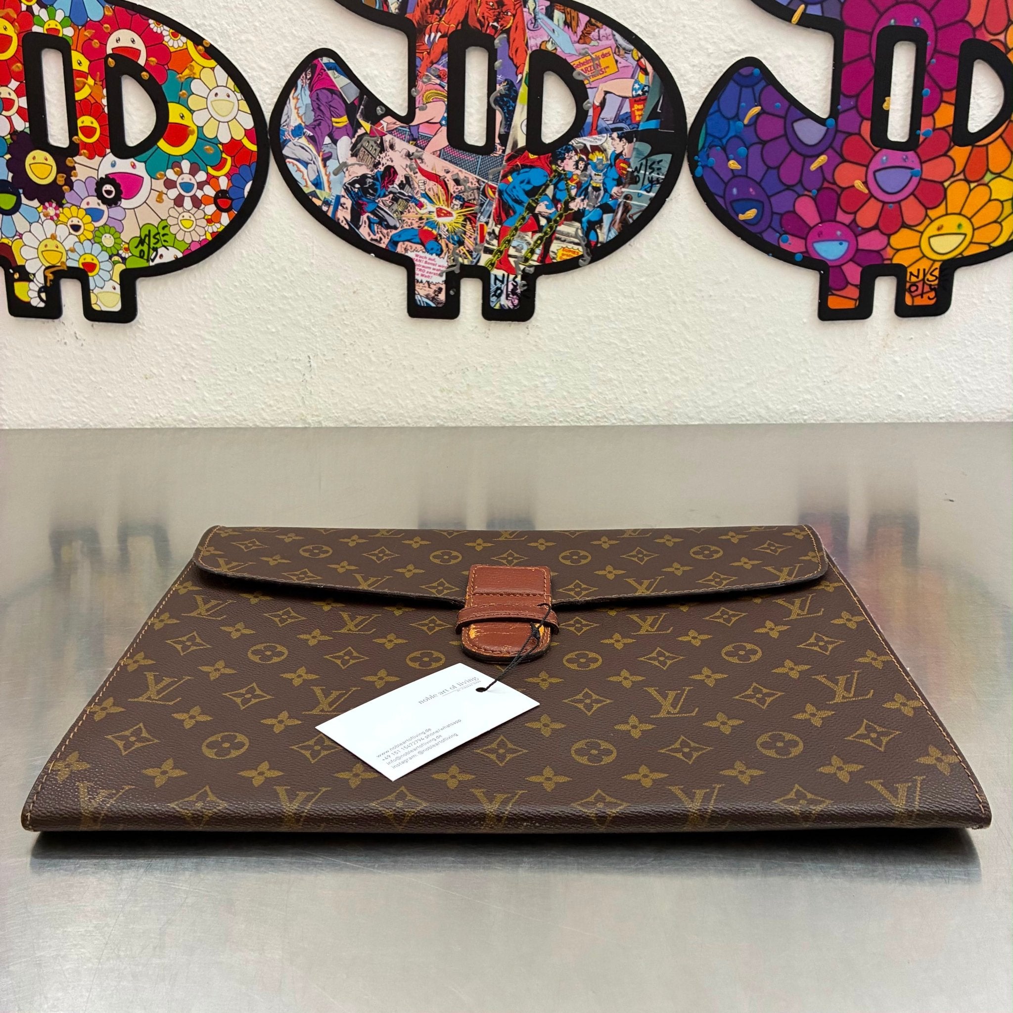 Louis Vuitton Pochette Ministre Monogram vor 1980