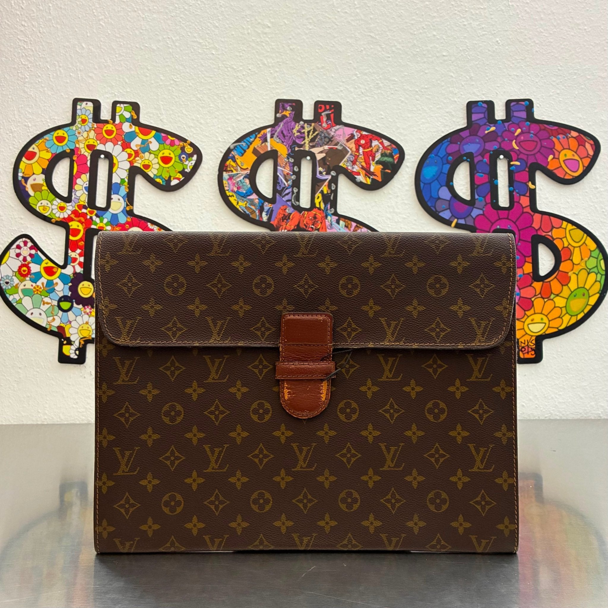 Louis Vuitton Pochette Ministre Monogram vor 1980